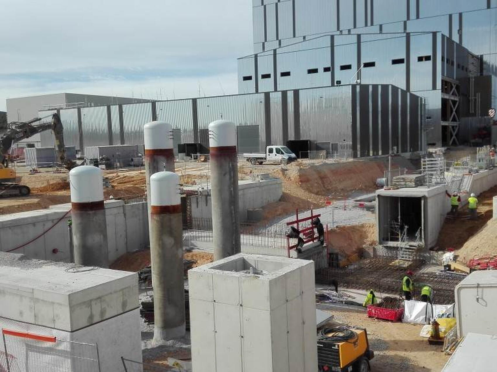 Sous la surface de la plateforme