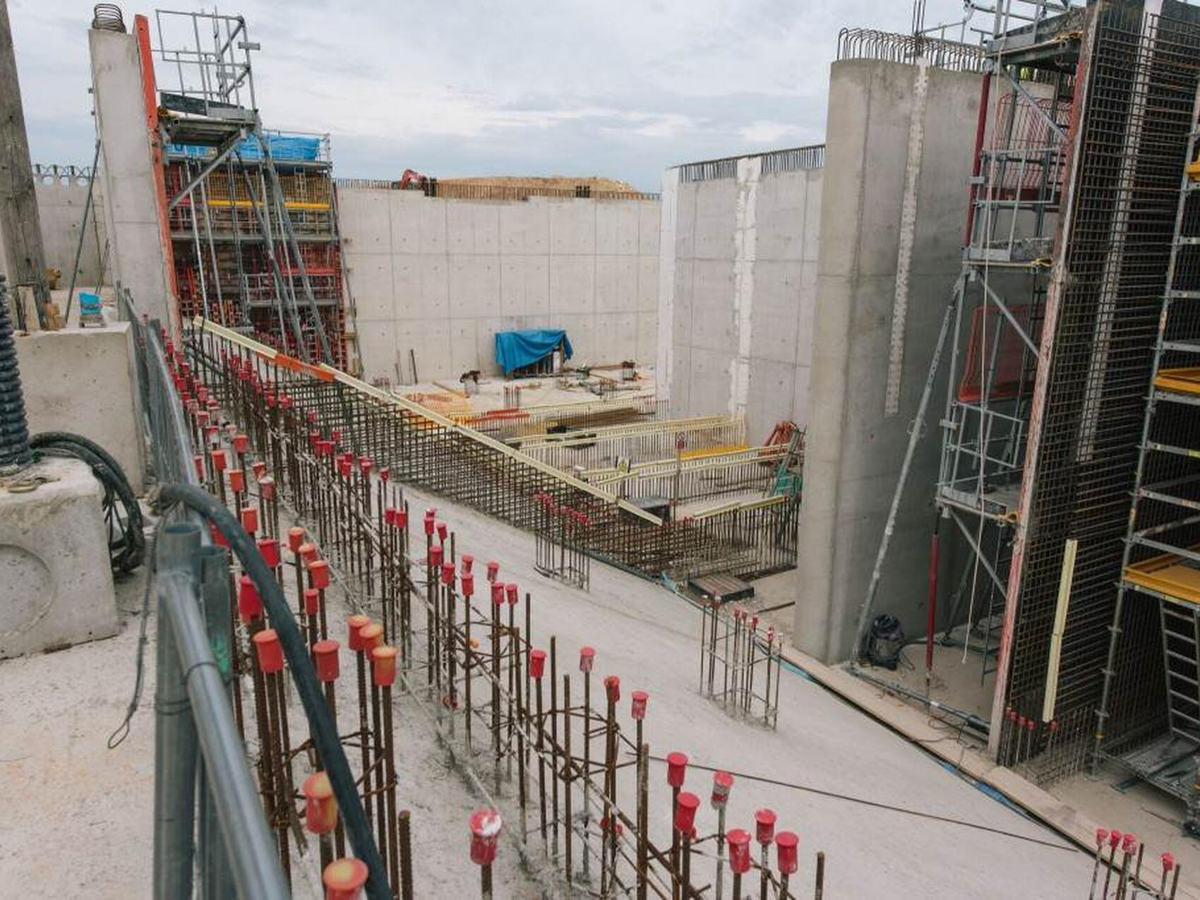 Les bassins se dessinent en mai