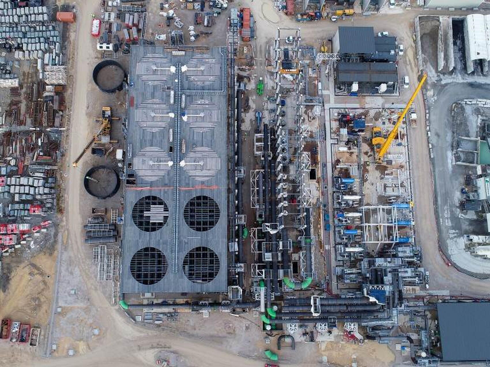 Dix cellules de refroidissement