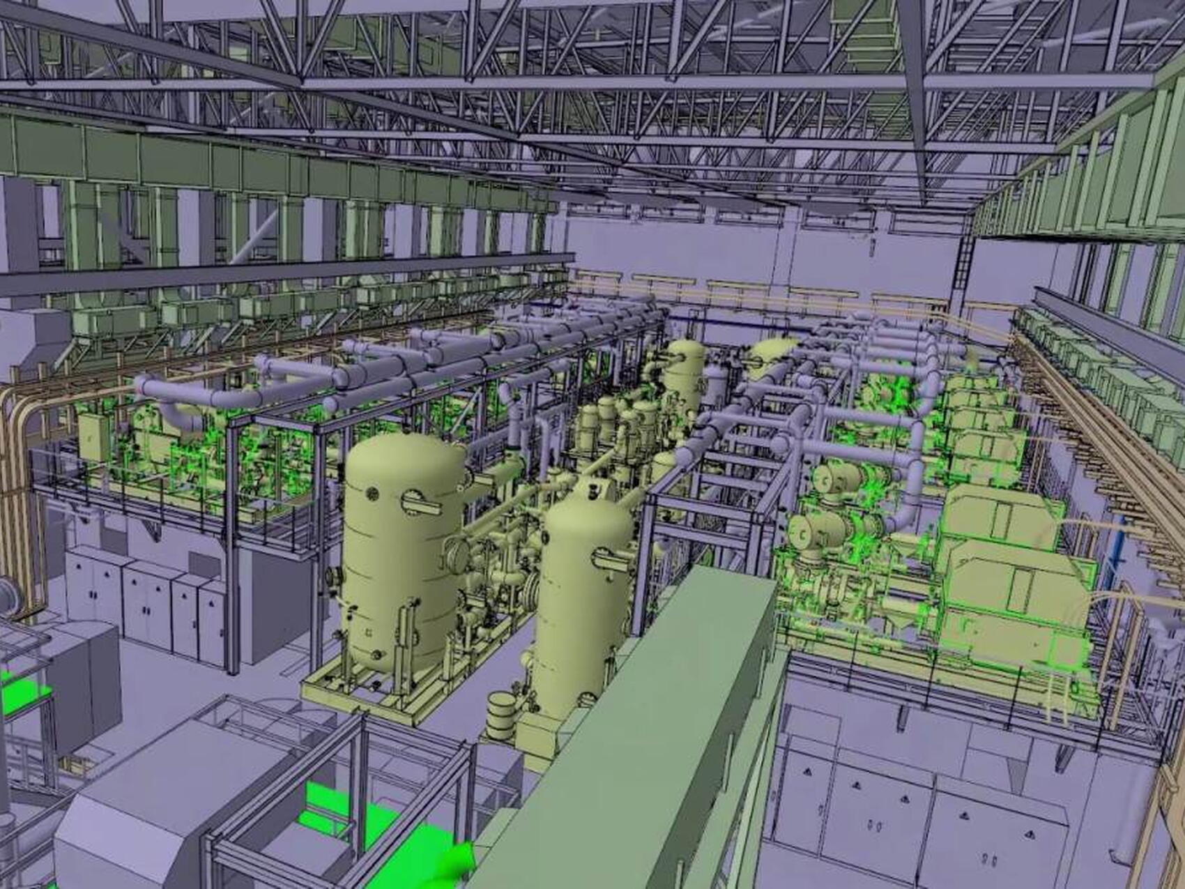 Le Bâtiment compresseur : dans un an