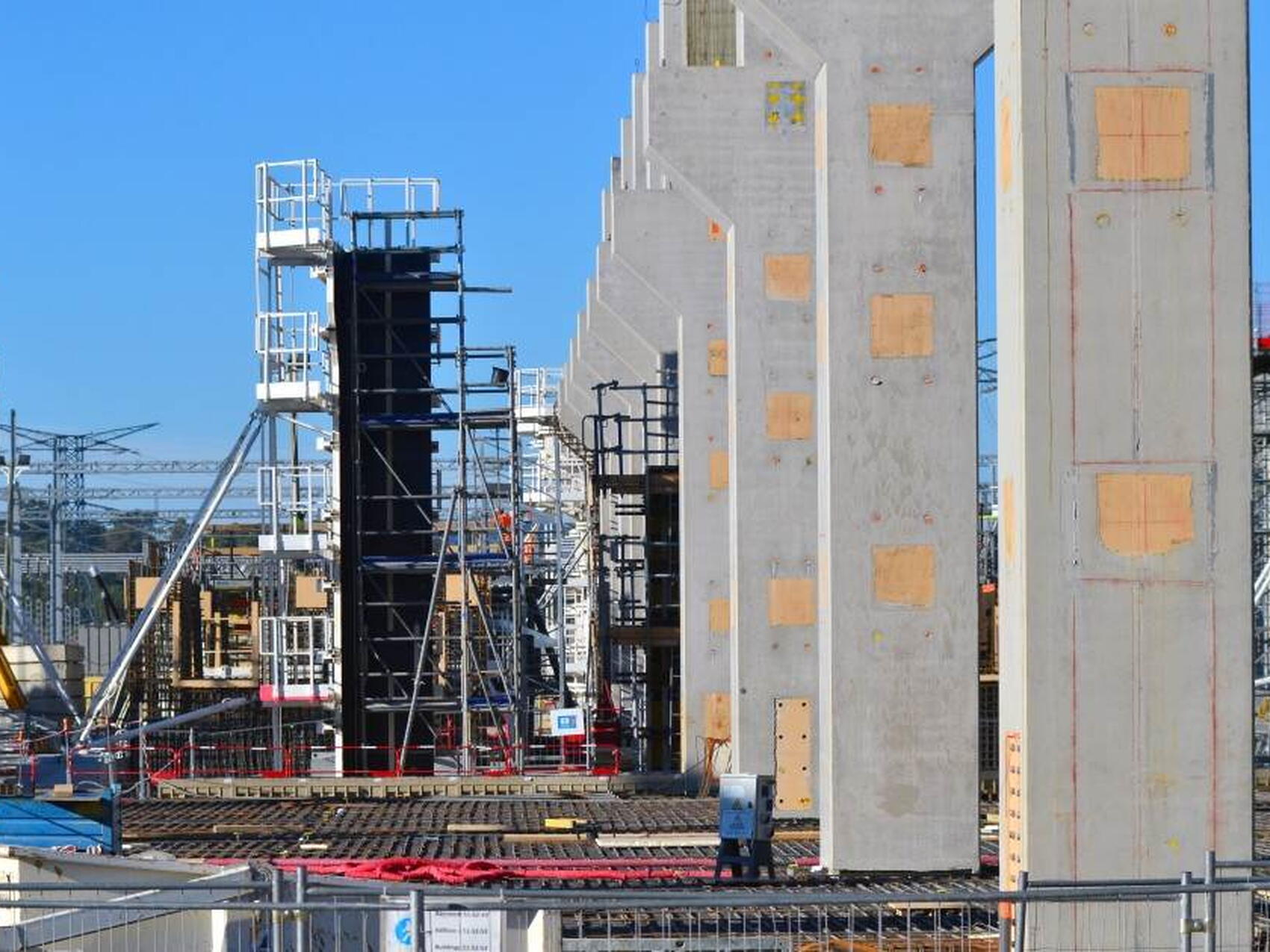 Un alignement de colonnes