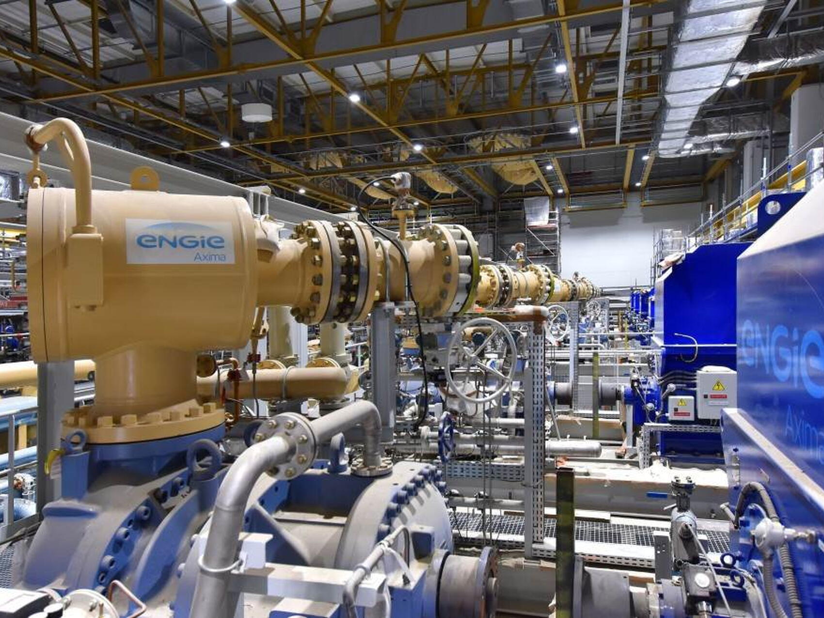 L'allée des compresseurs