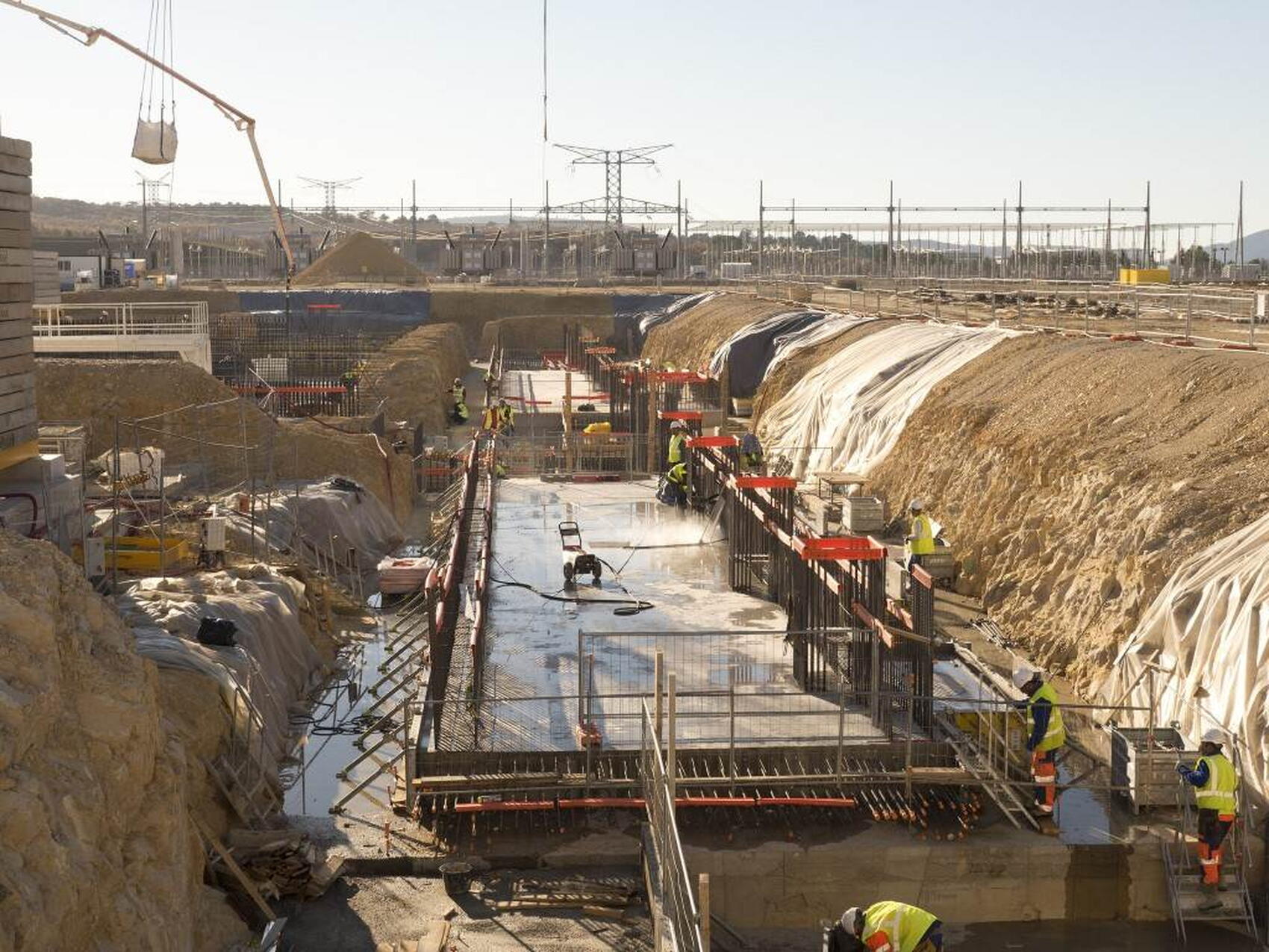 Des galeries techniques 