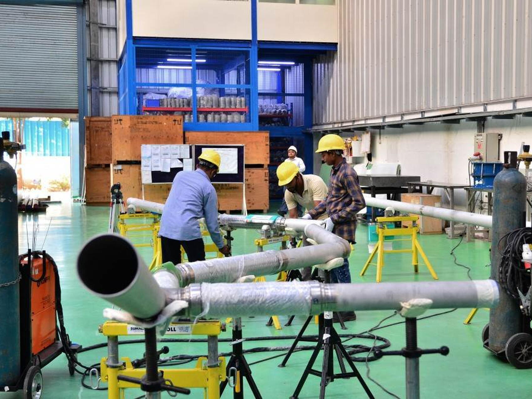 Les lignes cryogéniques sont en production