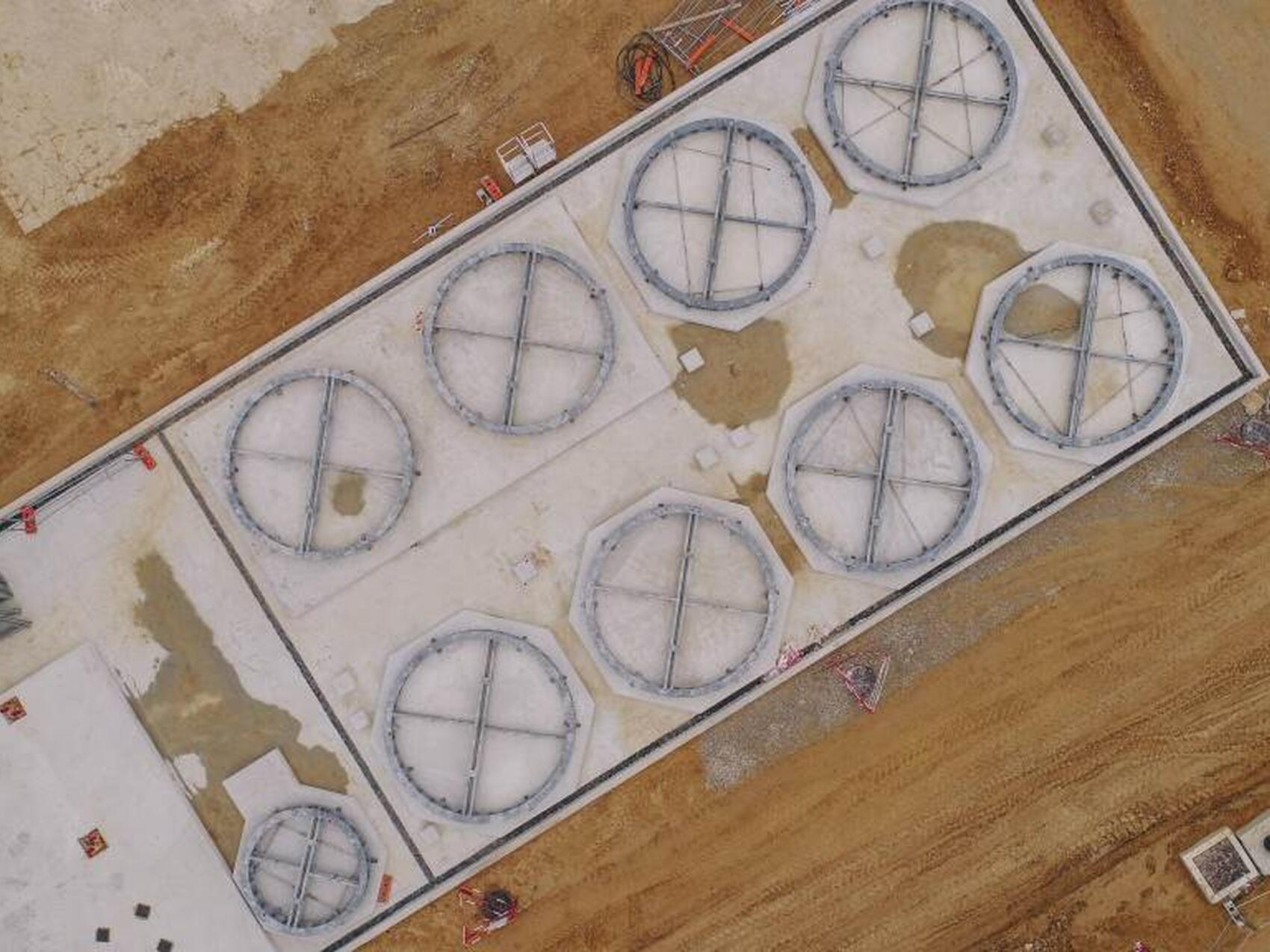 Le X indique l'endroit