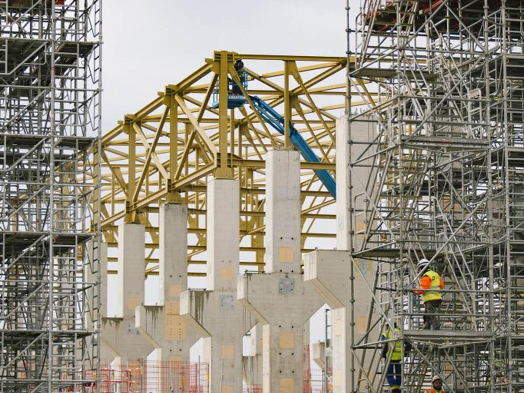 Un bâtiment, deux espaces