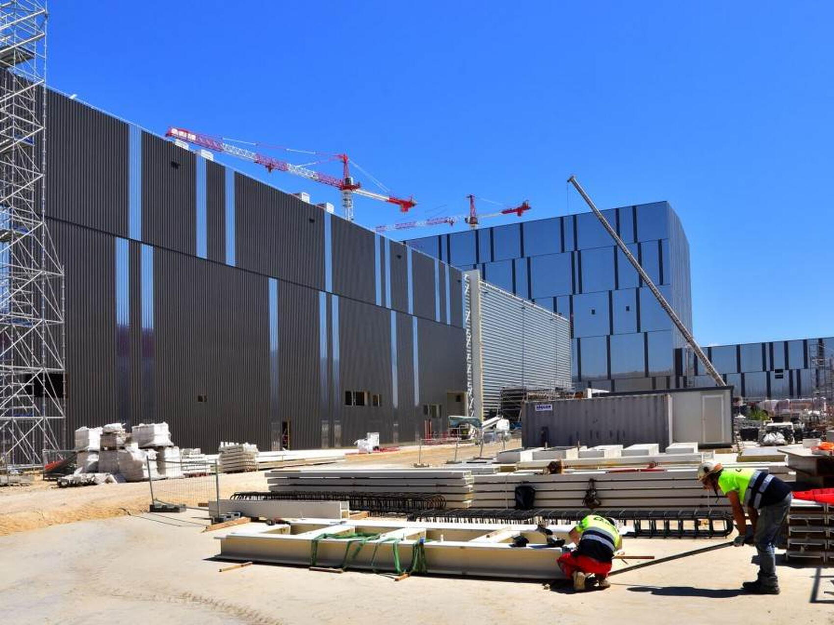 Un bardage qui brille