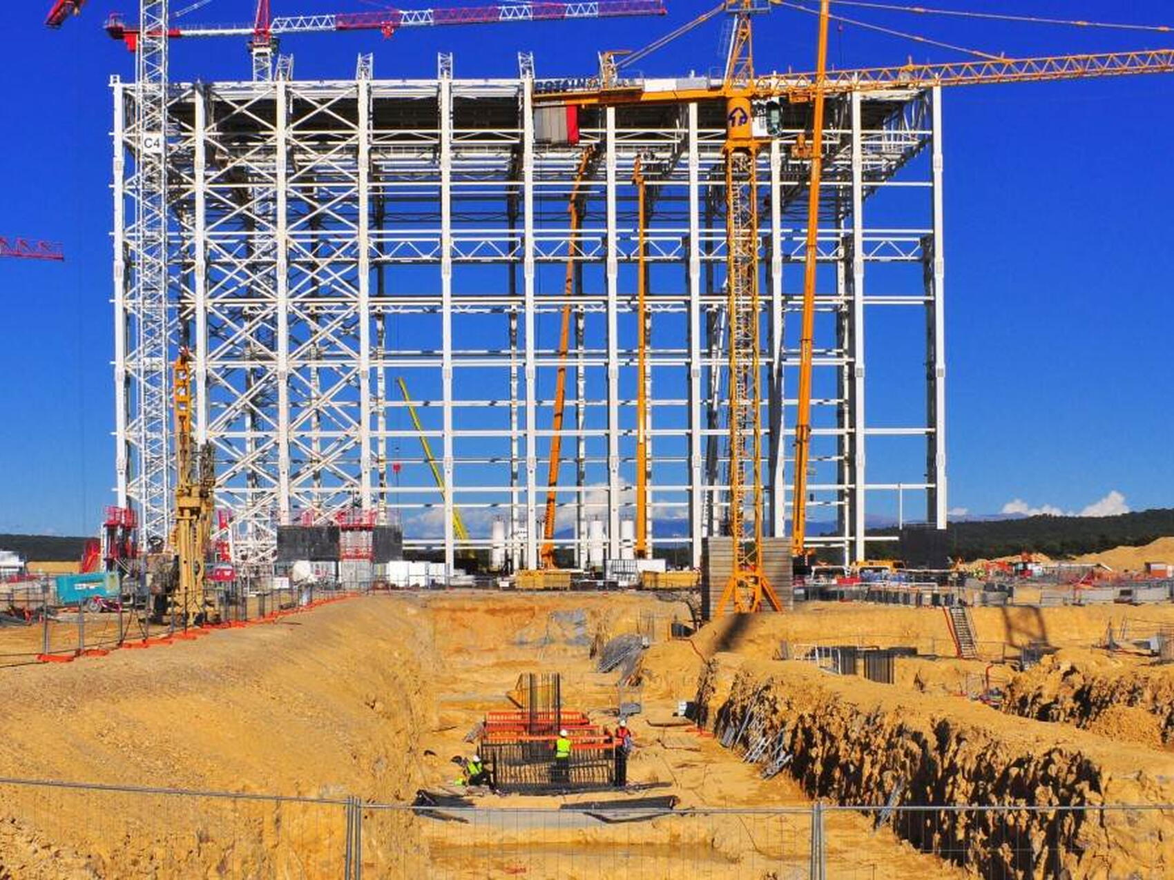 Le chantier de l'usine cryogénique démarre