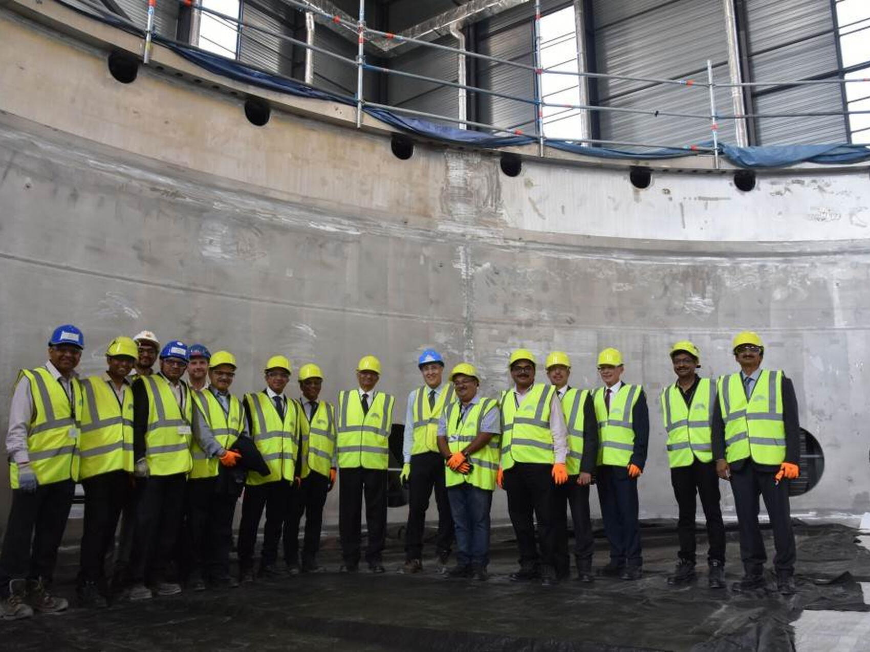 Inside of the completed base