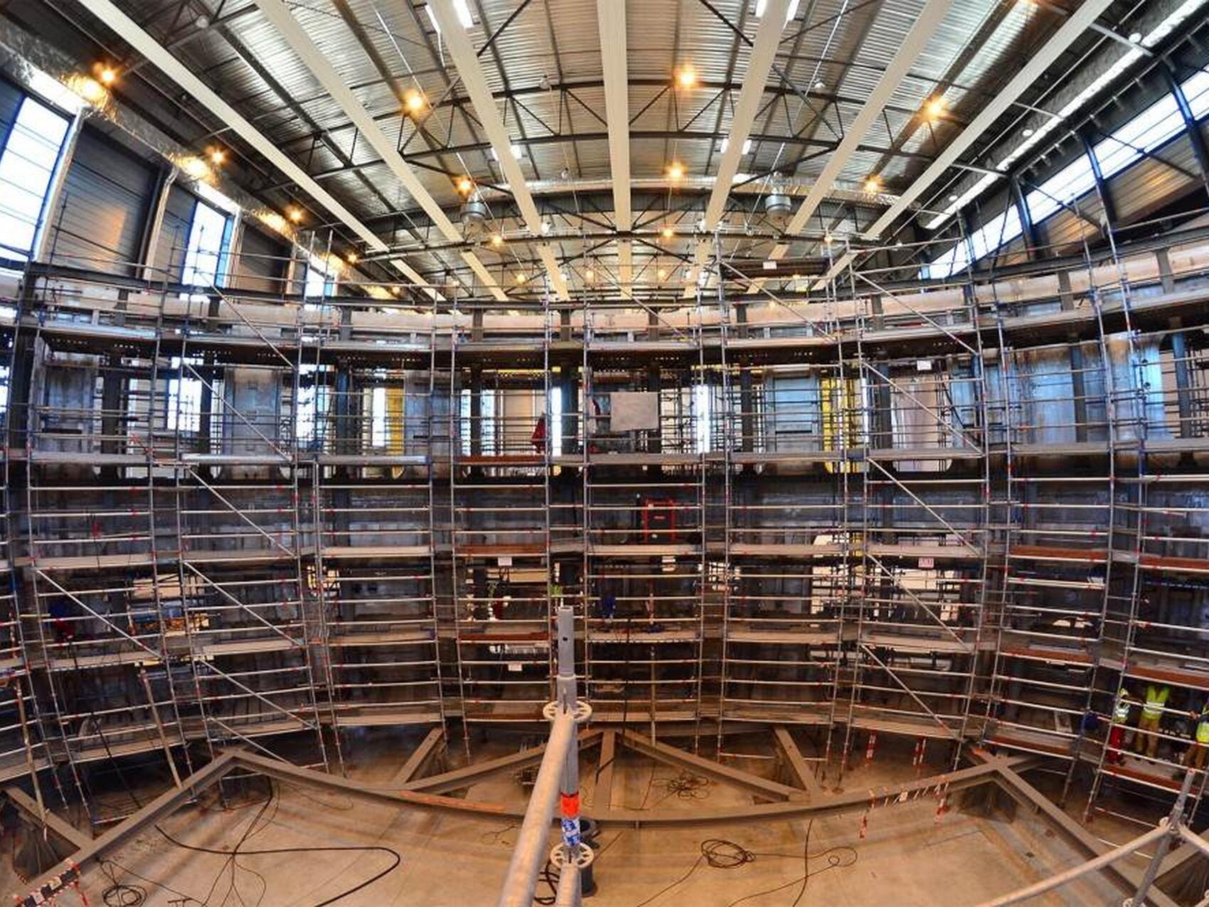 On the other side of the shop