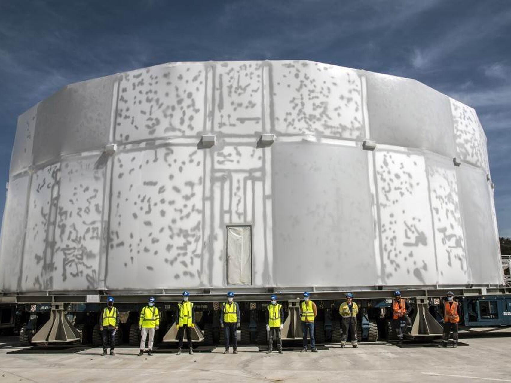 Third completed cryostat section