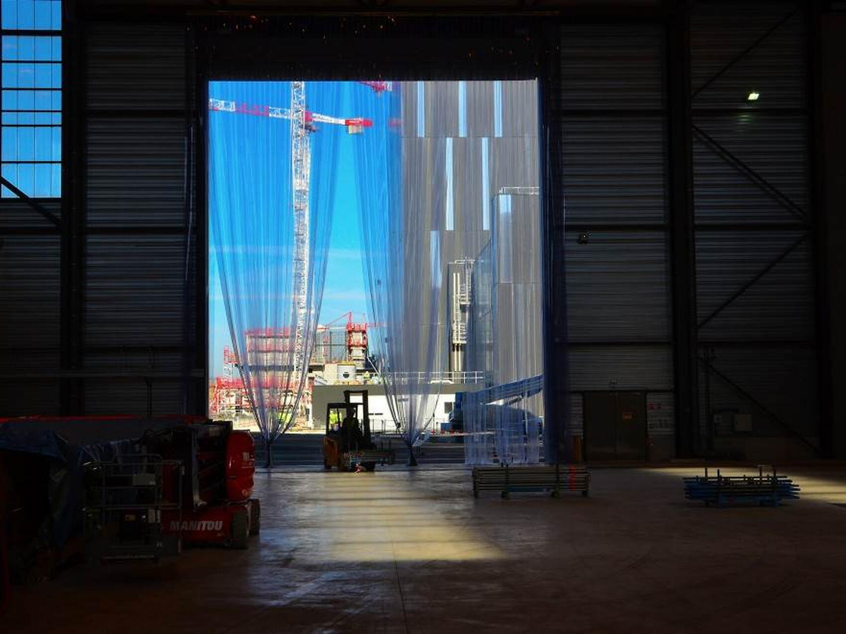 Open on an October day