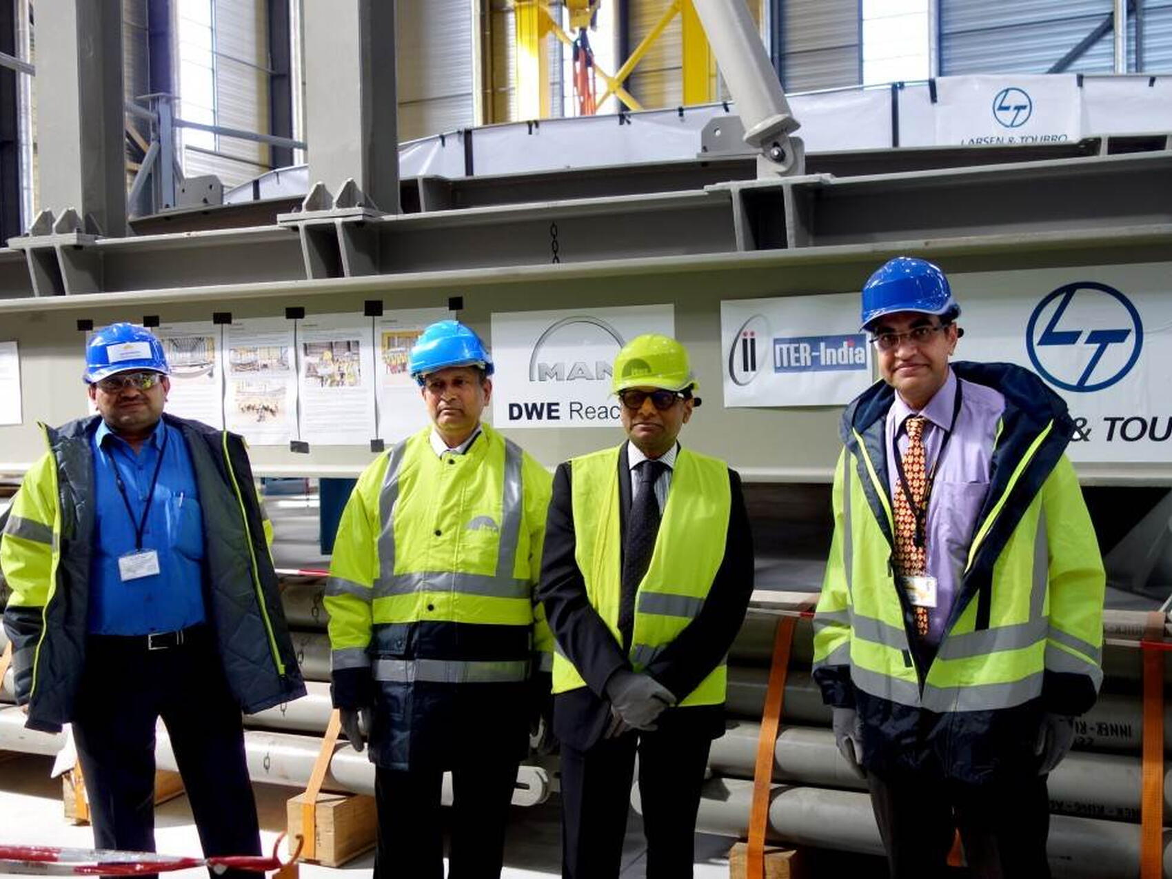 Indian ambassador visits Cryostat Workshop