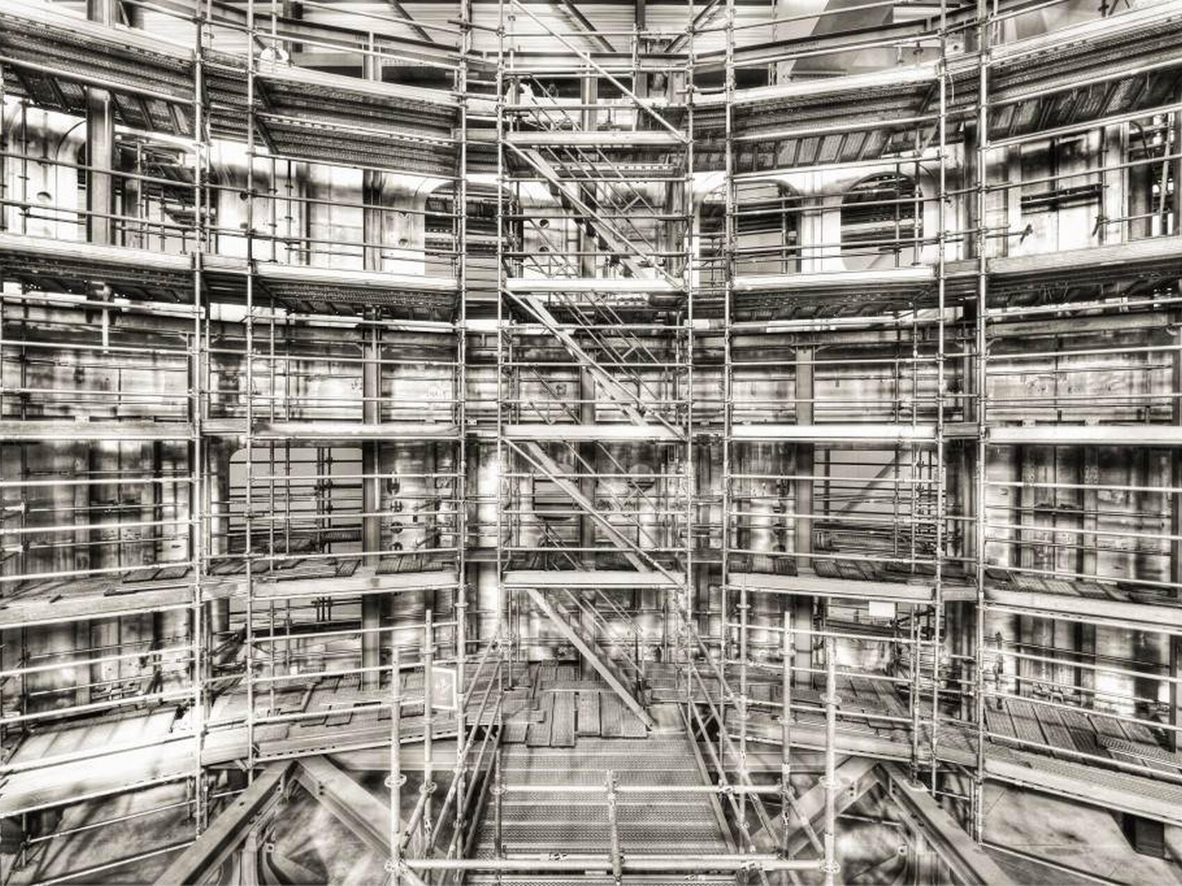 Lower cylinder: an artist's view