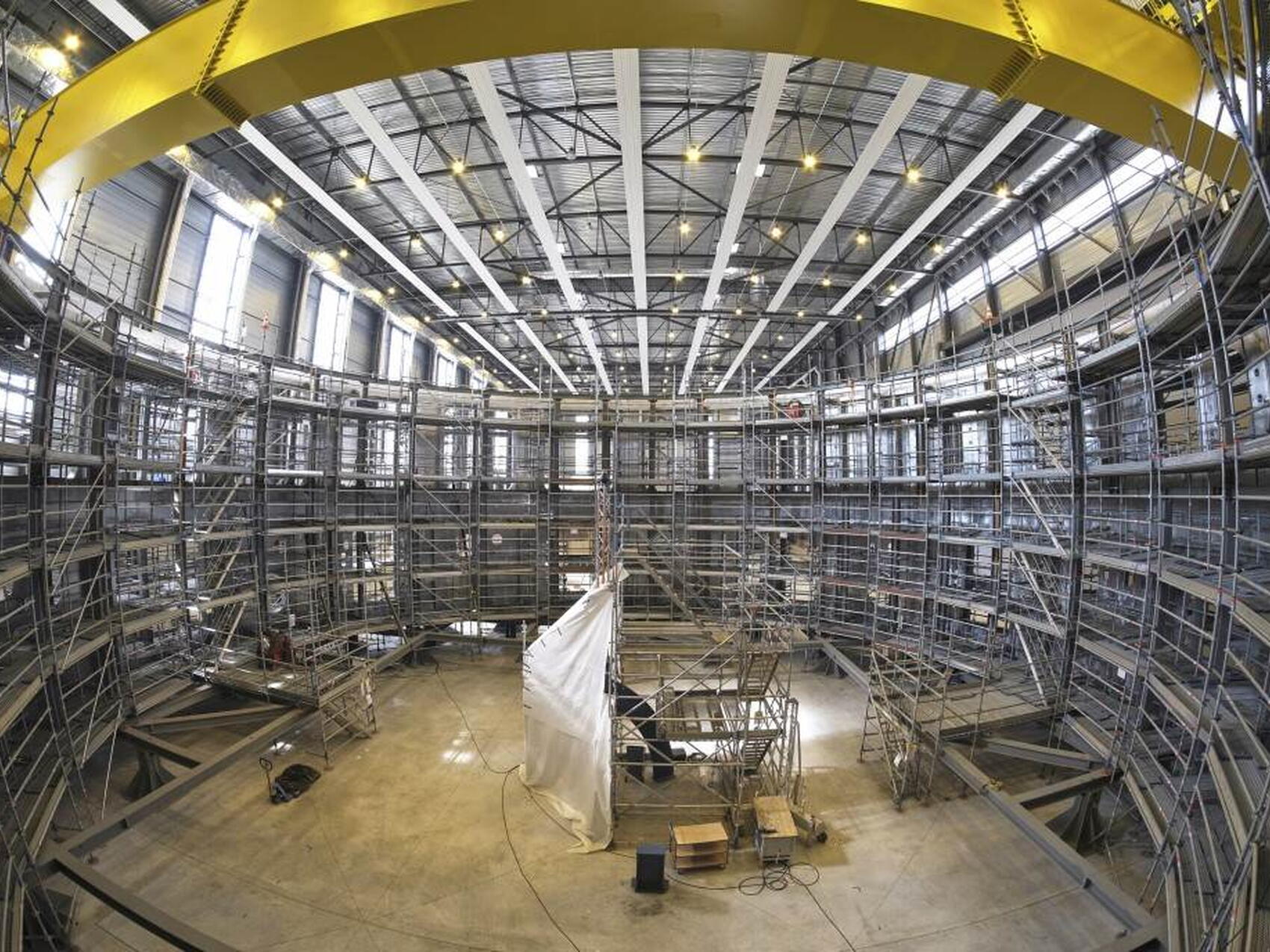 Lower cylinder, assembled