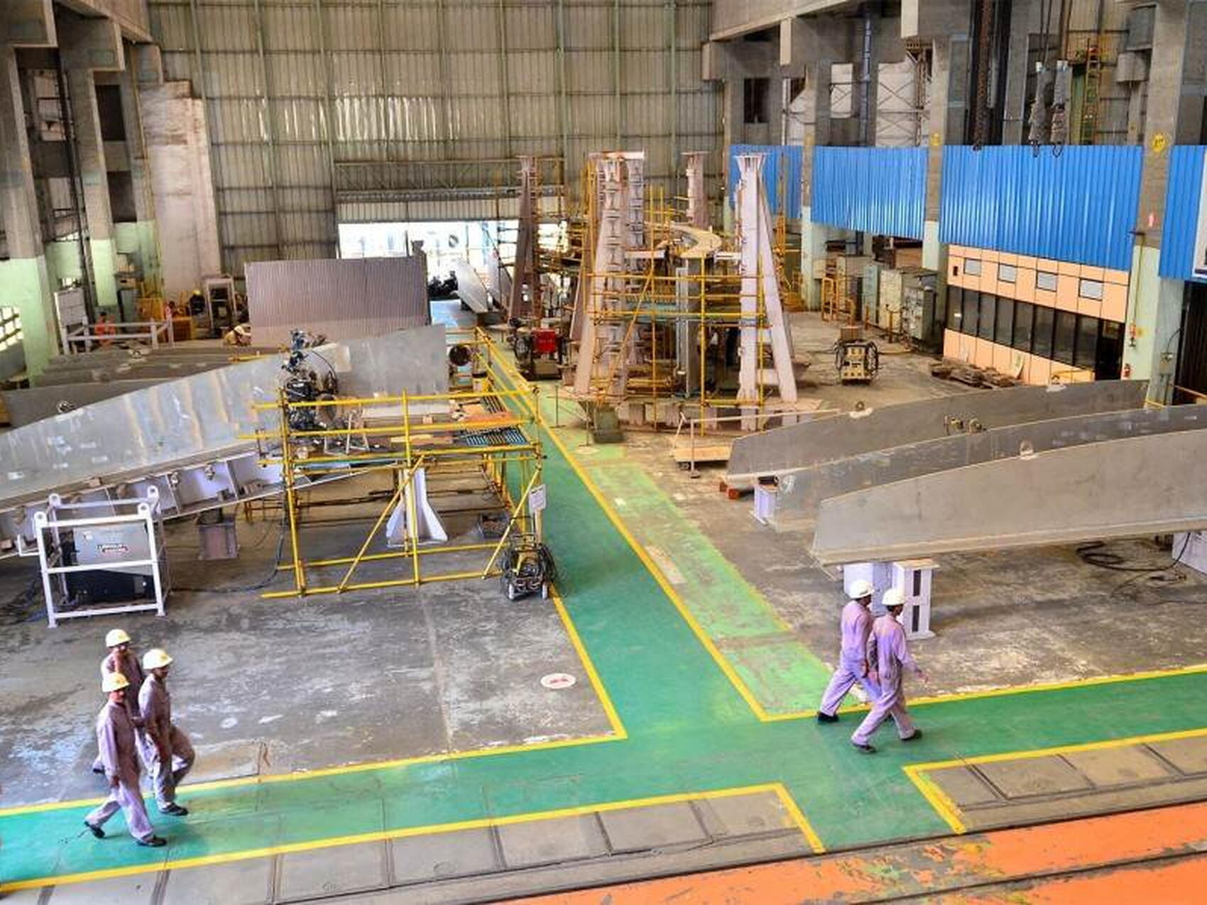 Inside Medium Fabrication Shop #4