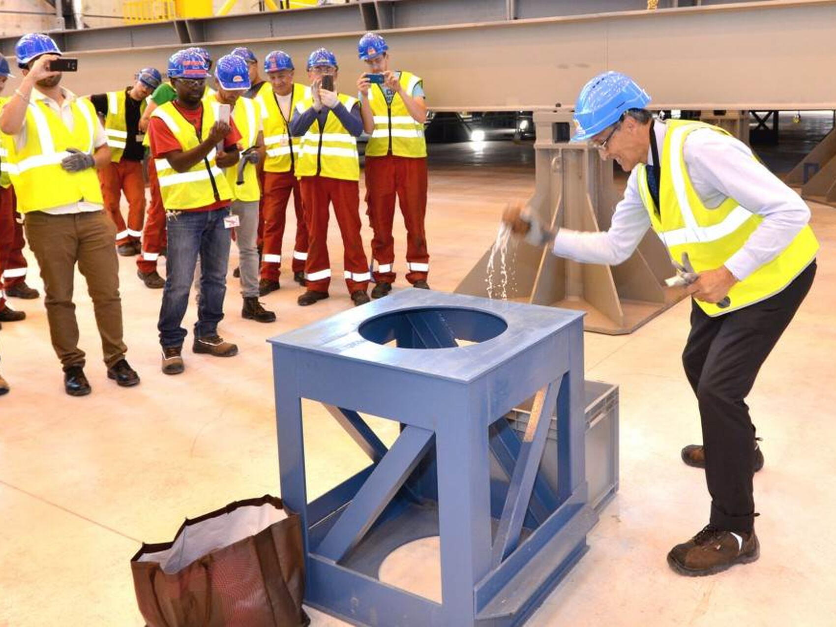 A ceremony to perform first