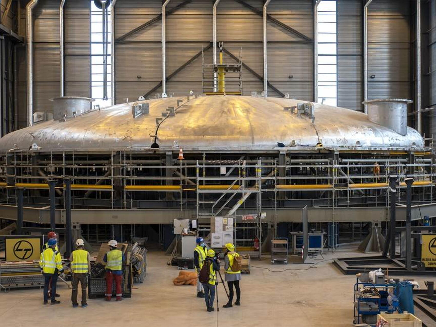 7 segments assembled