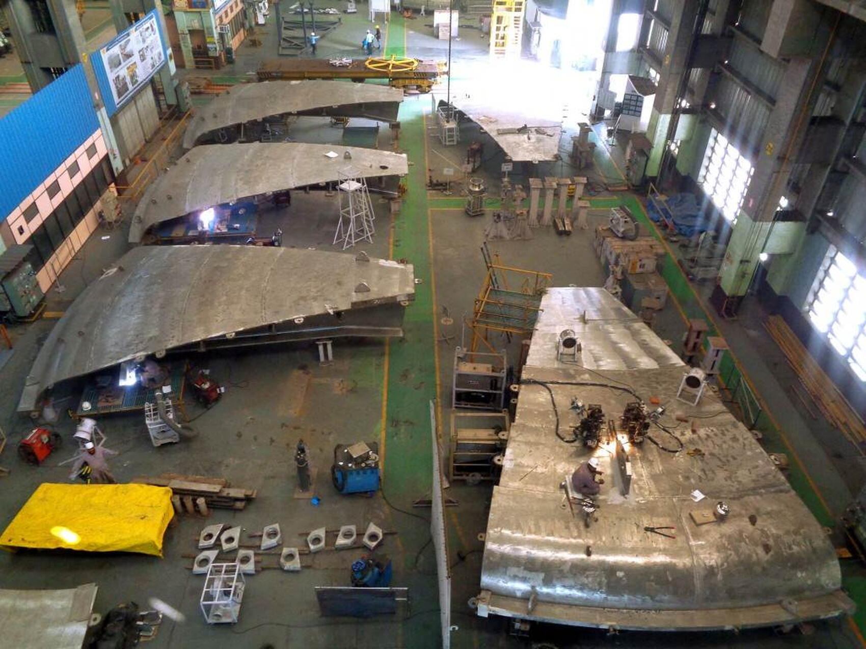 Last manufacturing tasks in India