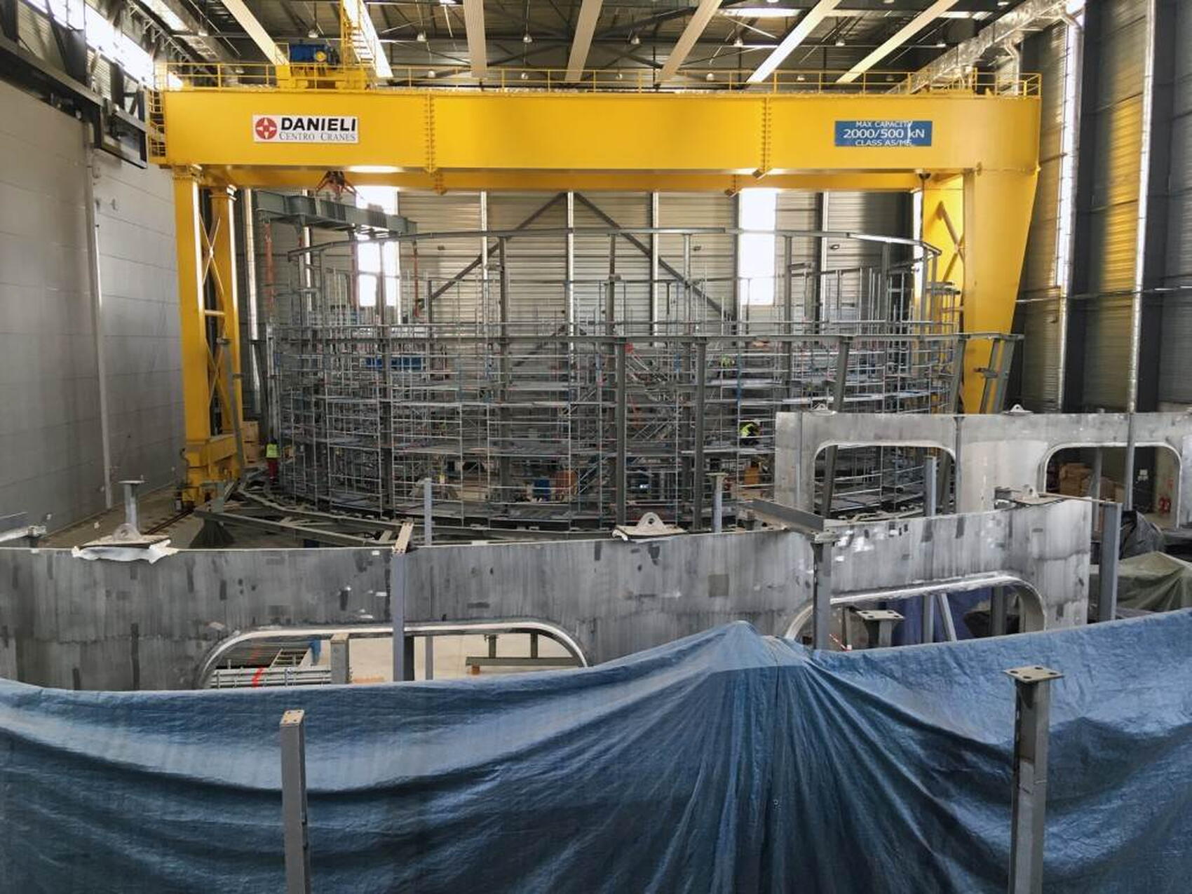 Work to start to assemble the upper cylinder