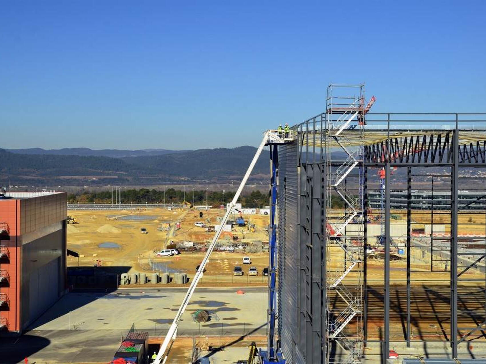 Les travaux avancent