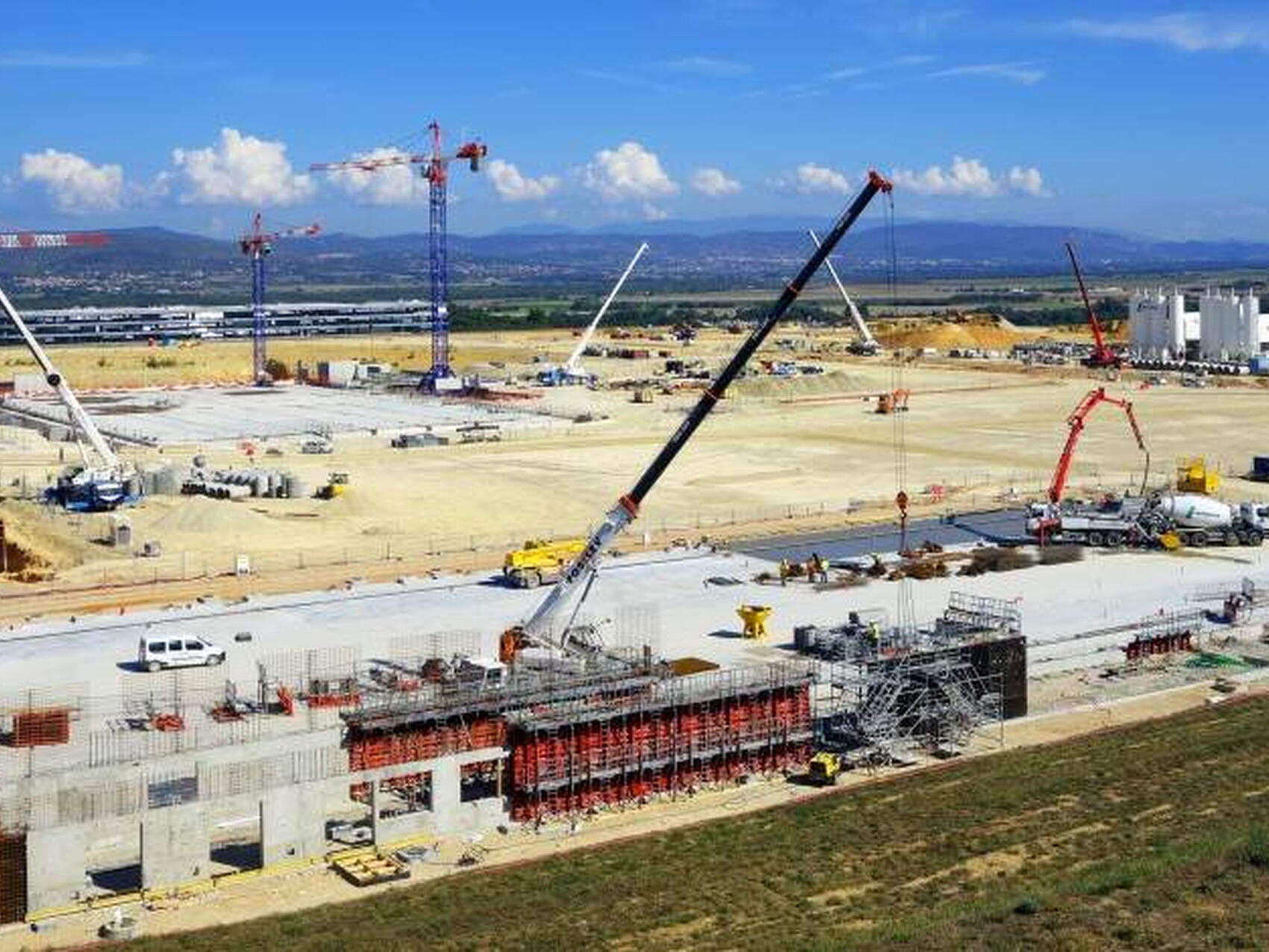 Fin août sur la plateforme