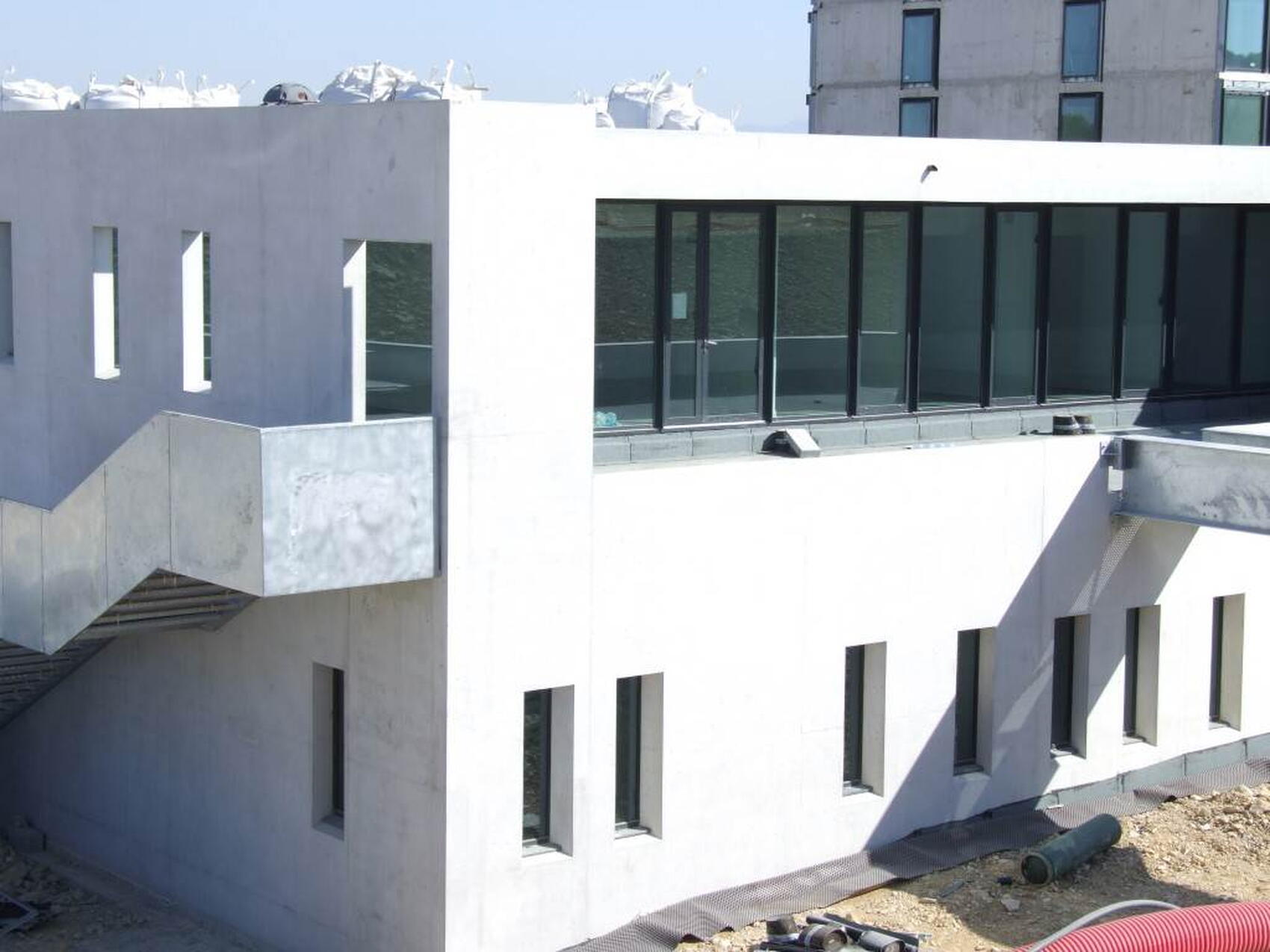 Les travaux sur ce bâtiment sont terminés