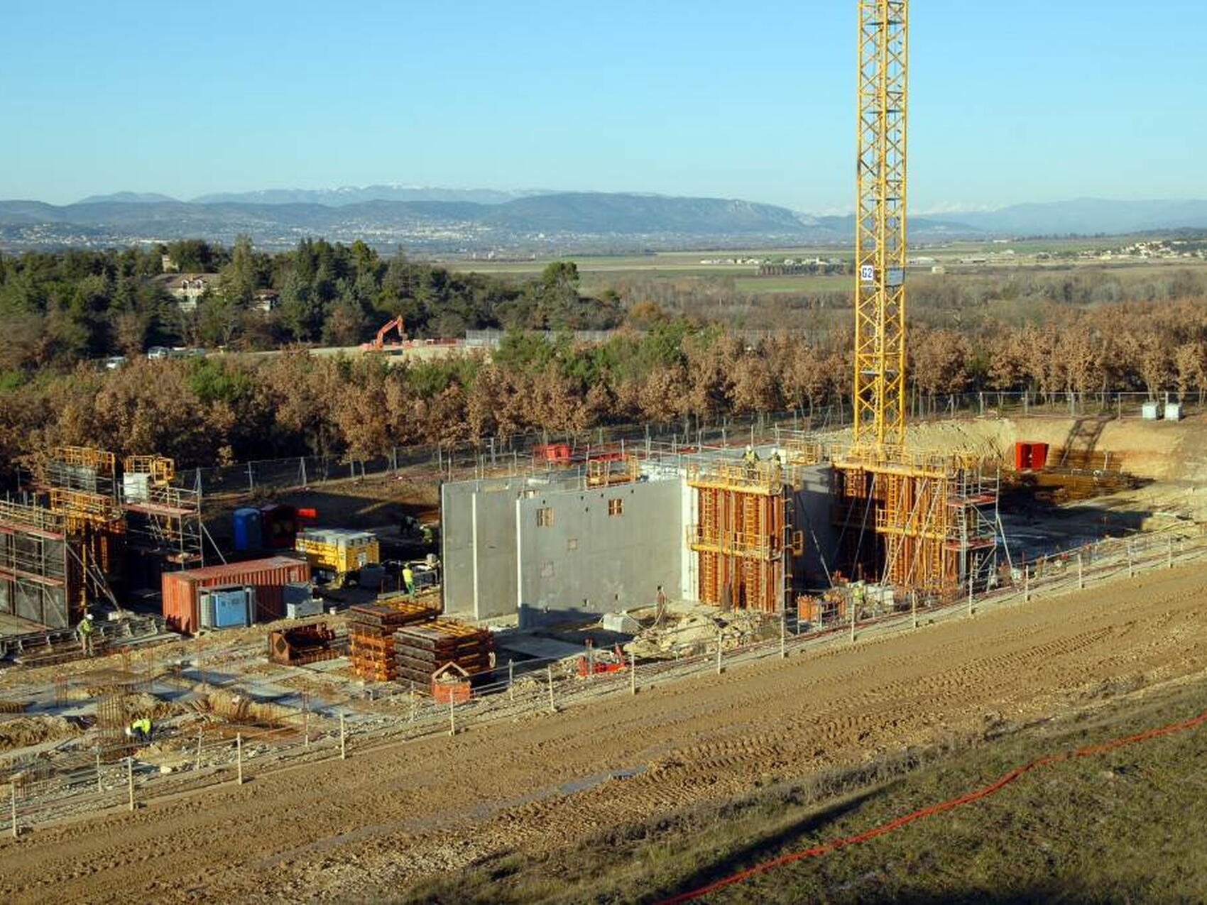 Début des travaux au premier étage