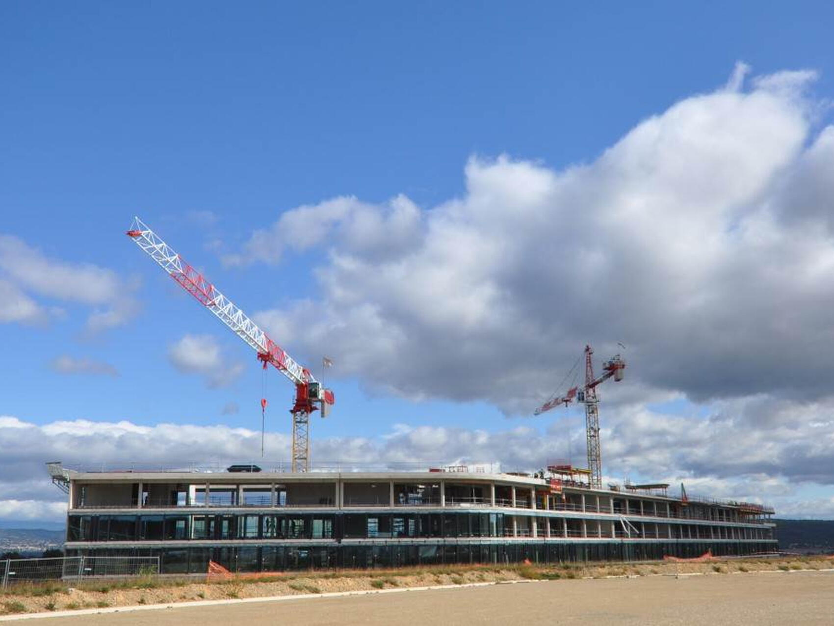 La structure est  achevée