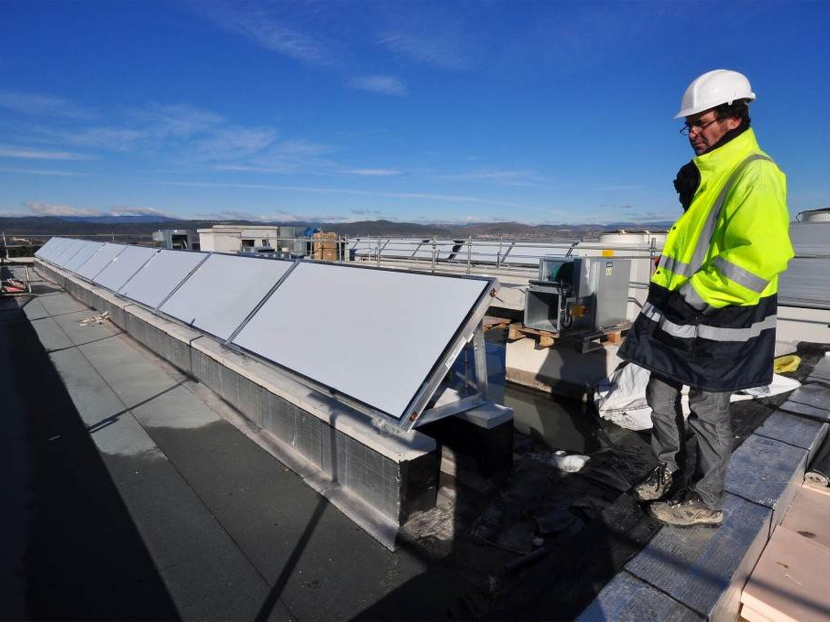 Du soleil pour l'eau chaude