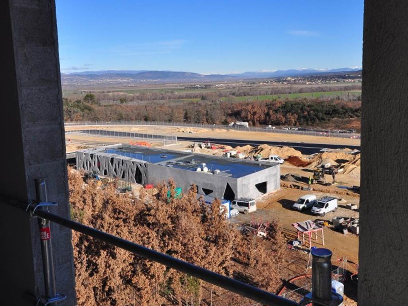 La vue depuis le quatrième étage