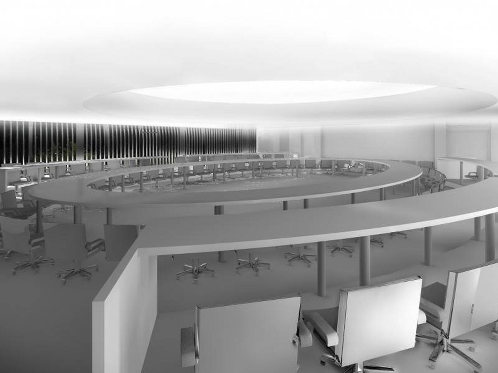 La salle qui accueillera le onzième Conseil ITER en novembre 2012