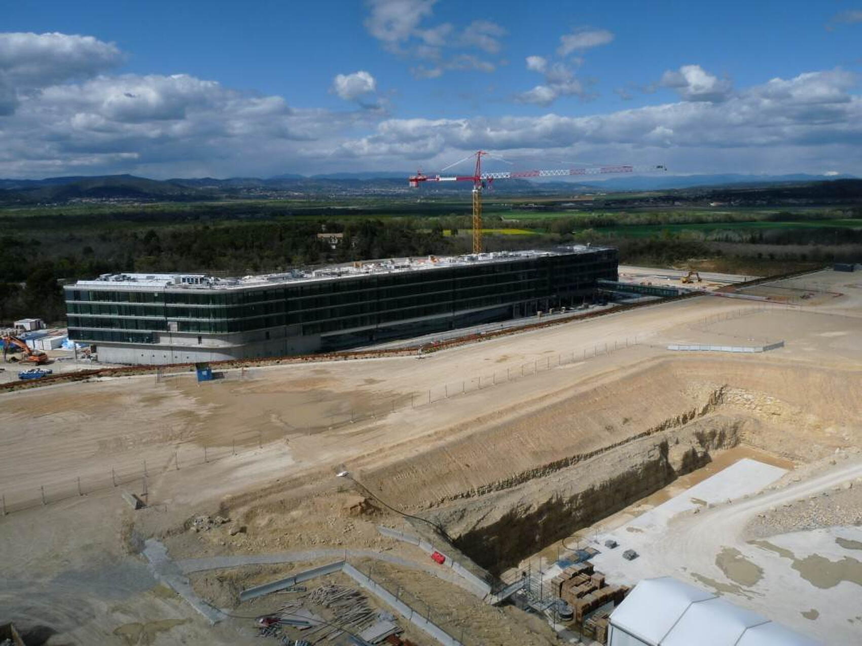 En regardant vers le nord