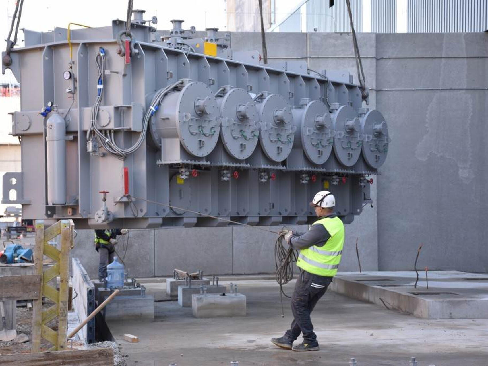 Two additional transformers