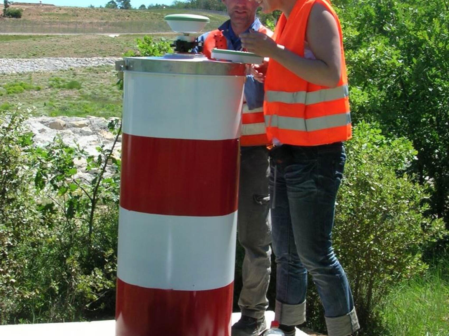 Onze balises du maillage primaire d'ITER