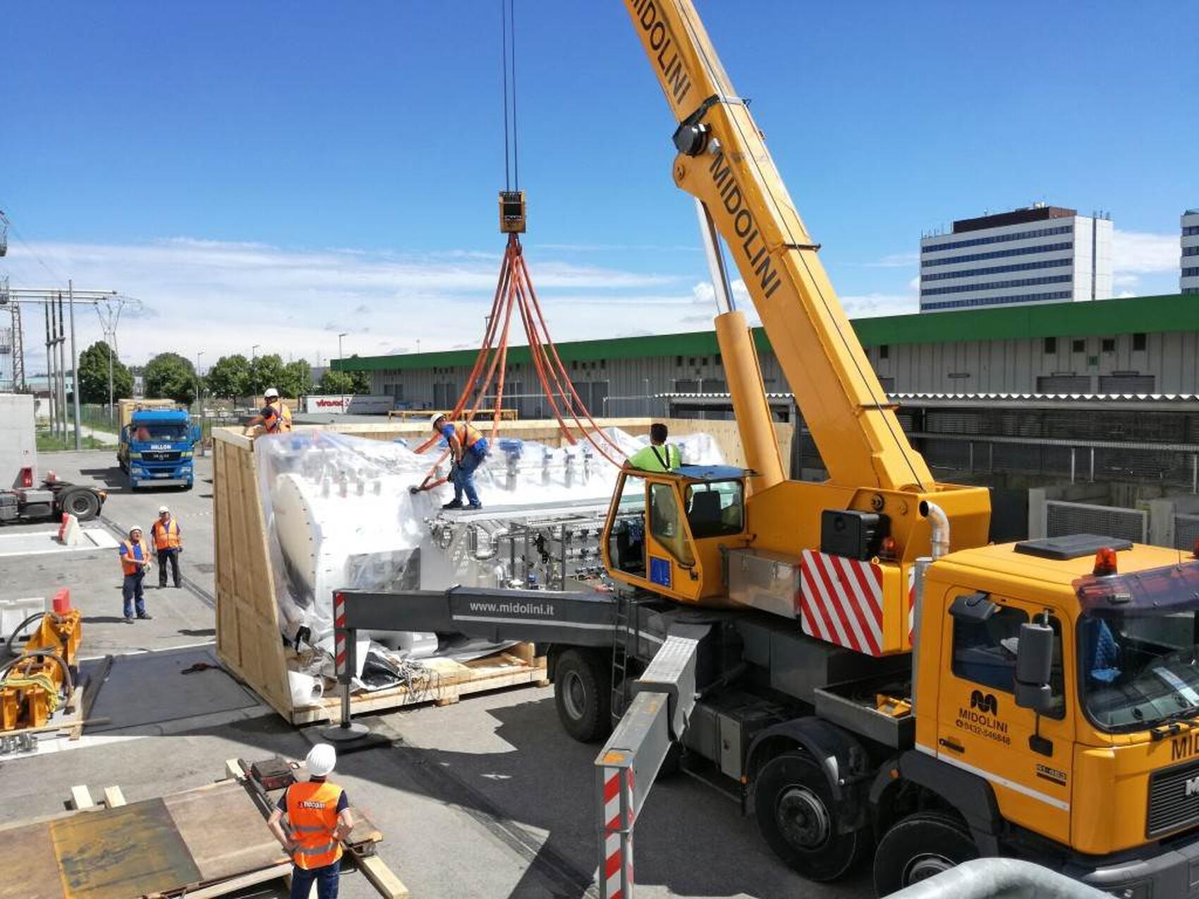 Cryogenic equipment for MITICA delivered