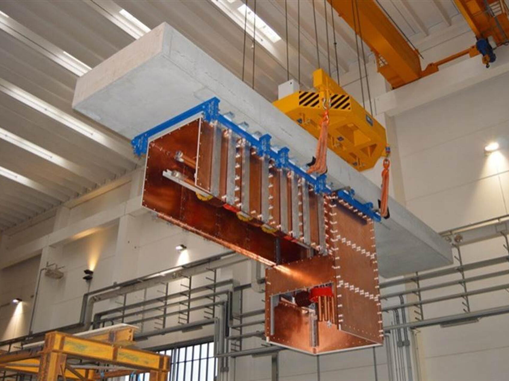 Transmission line connected