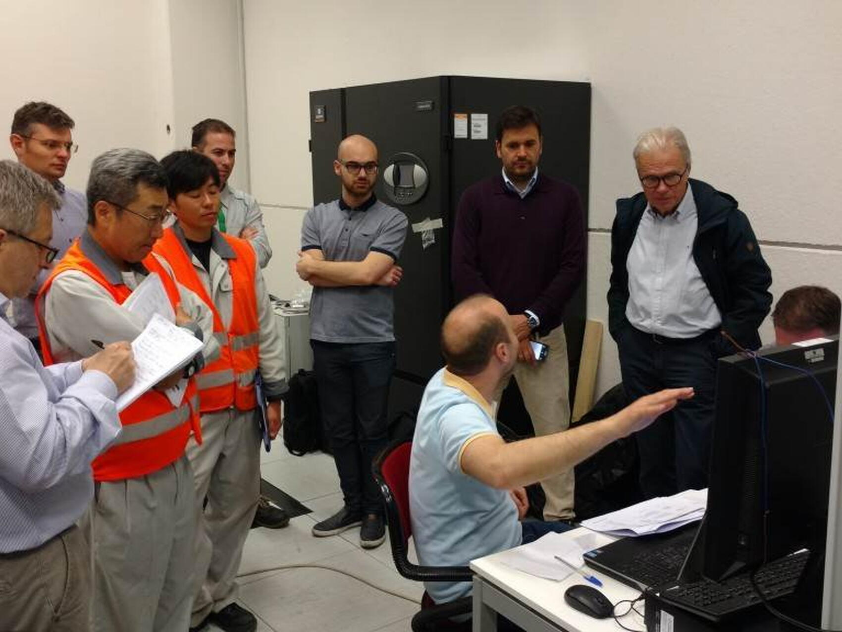 Successful testing on site