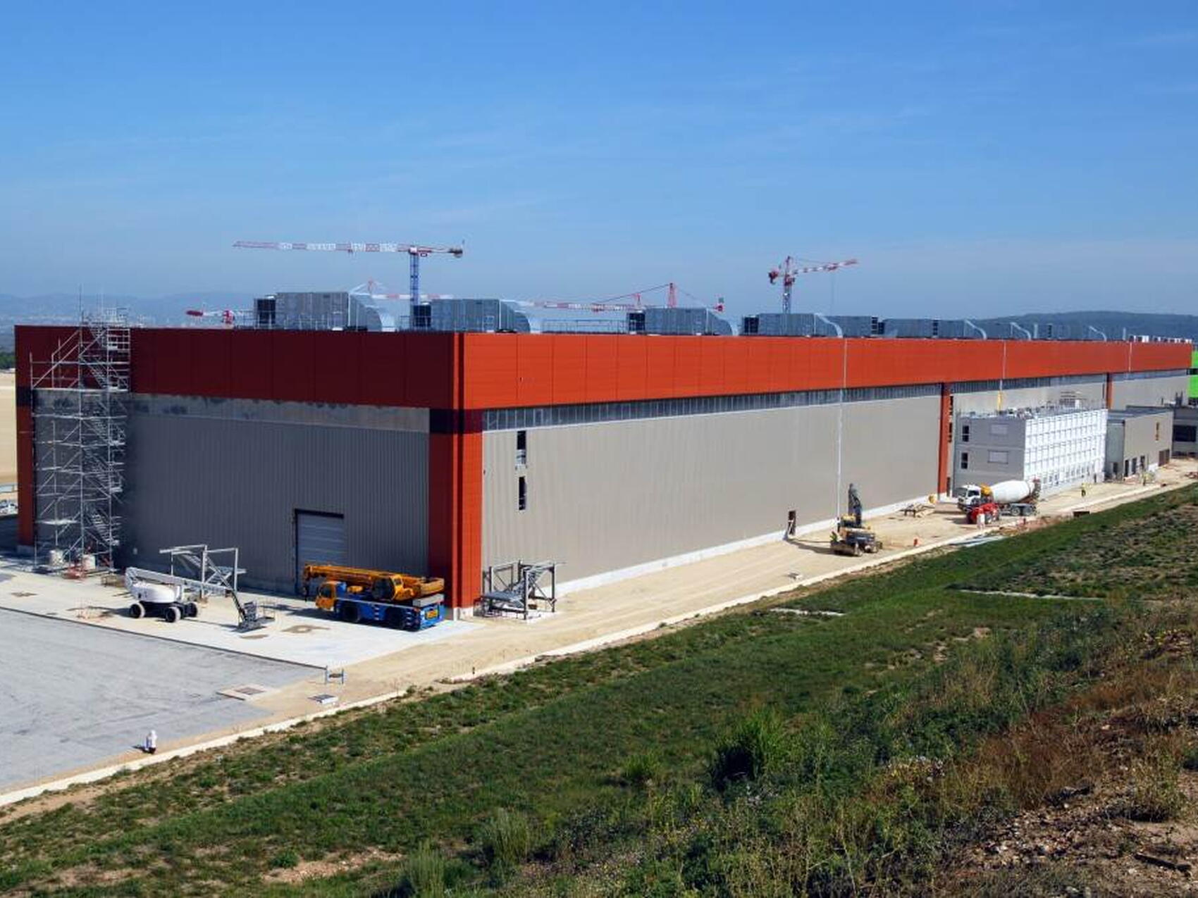 Travaux exécutés sur les zones extérieures