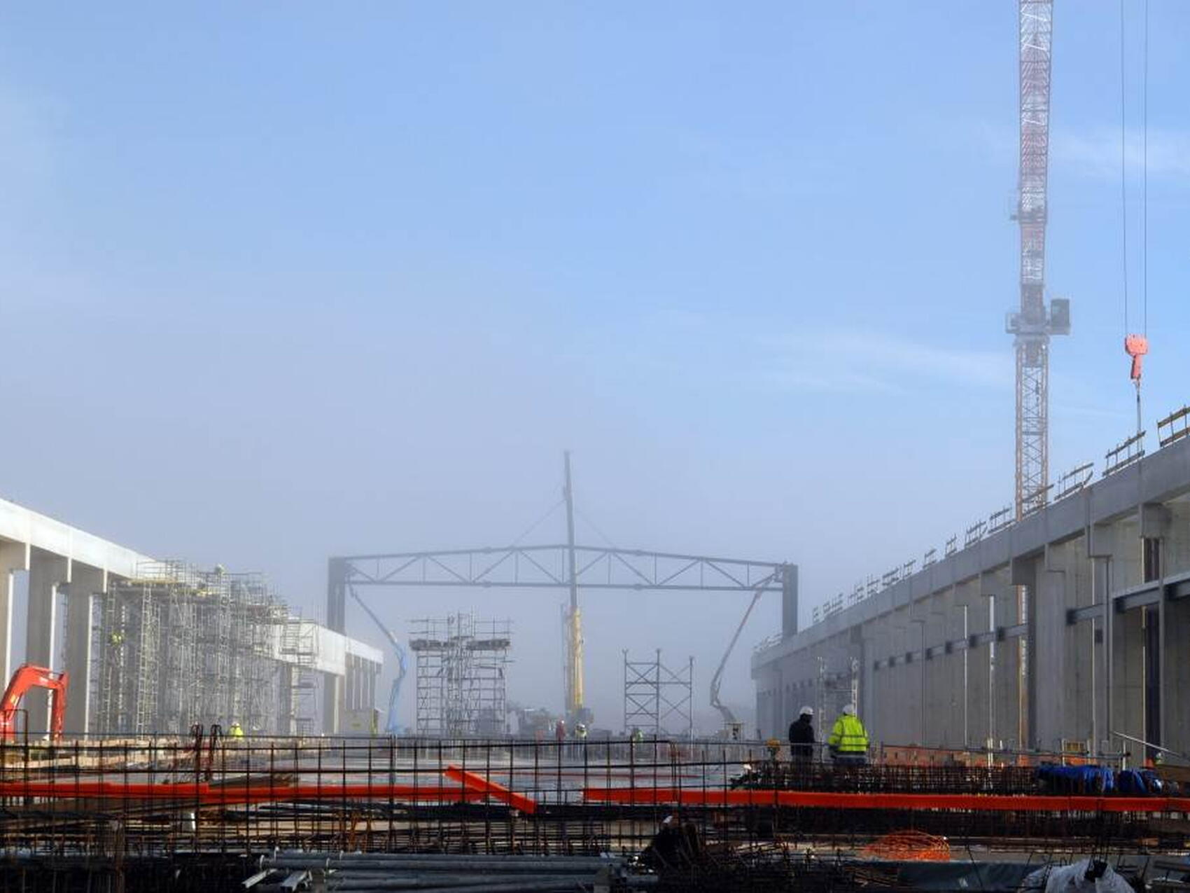 Le bâtimentau mois de janvier 2011