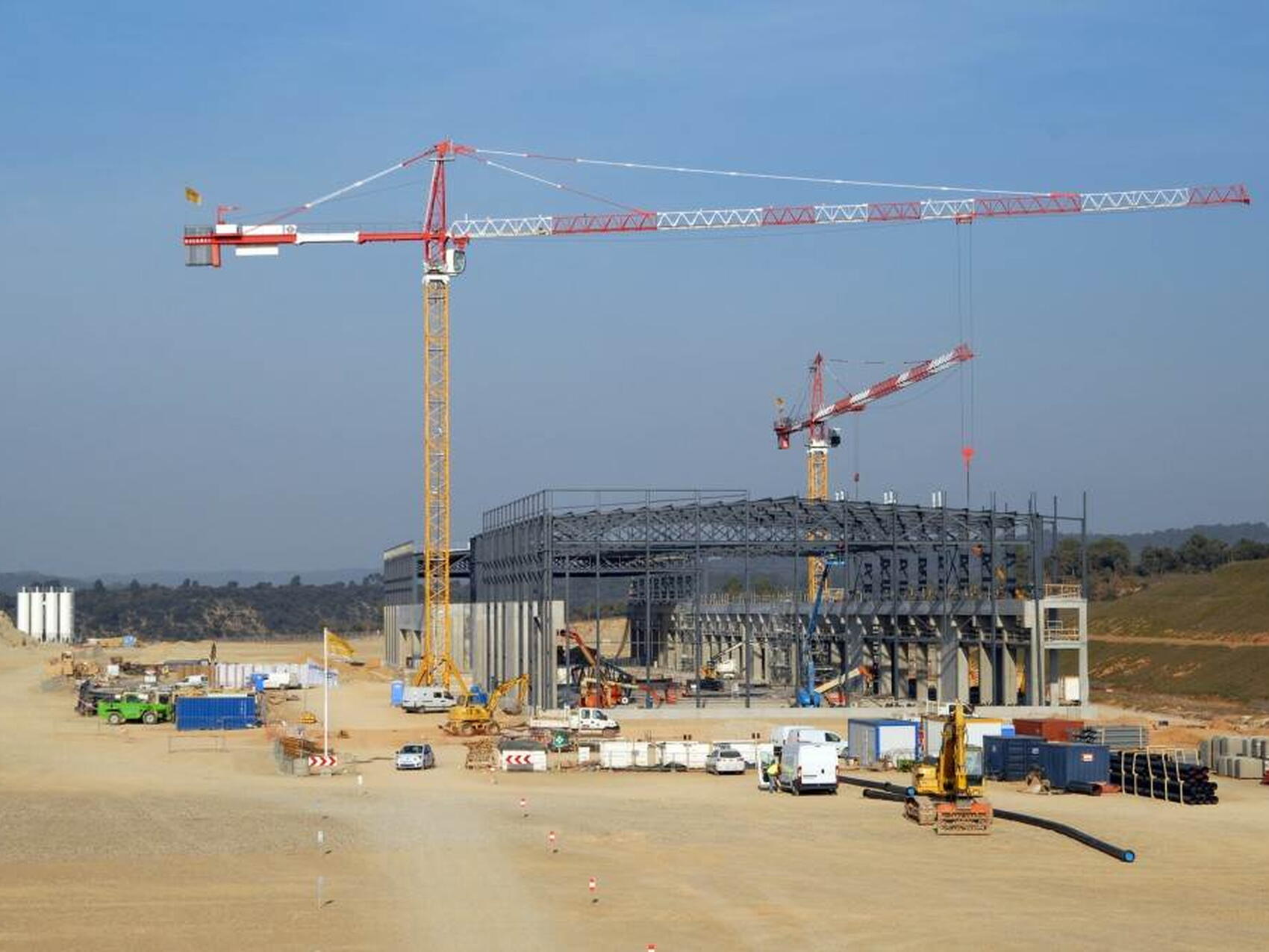 Vue en direction du nord