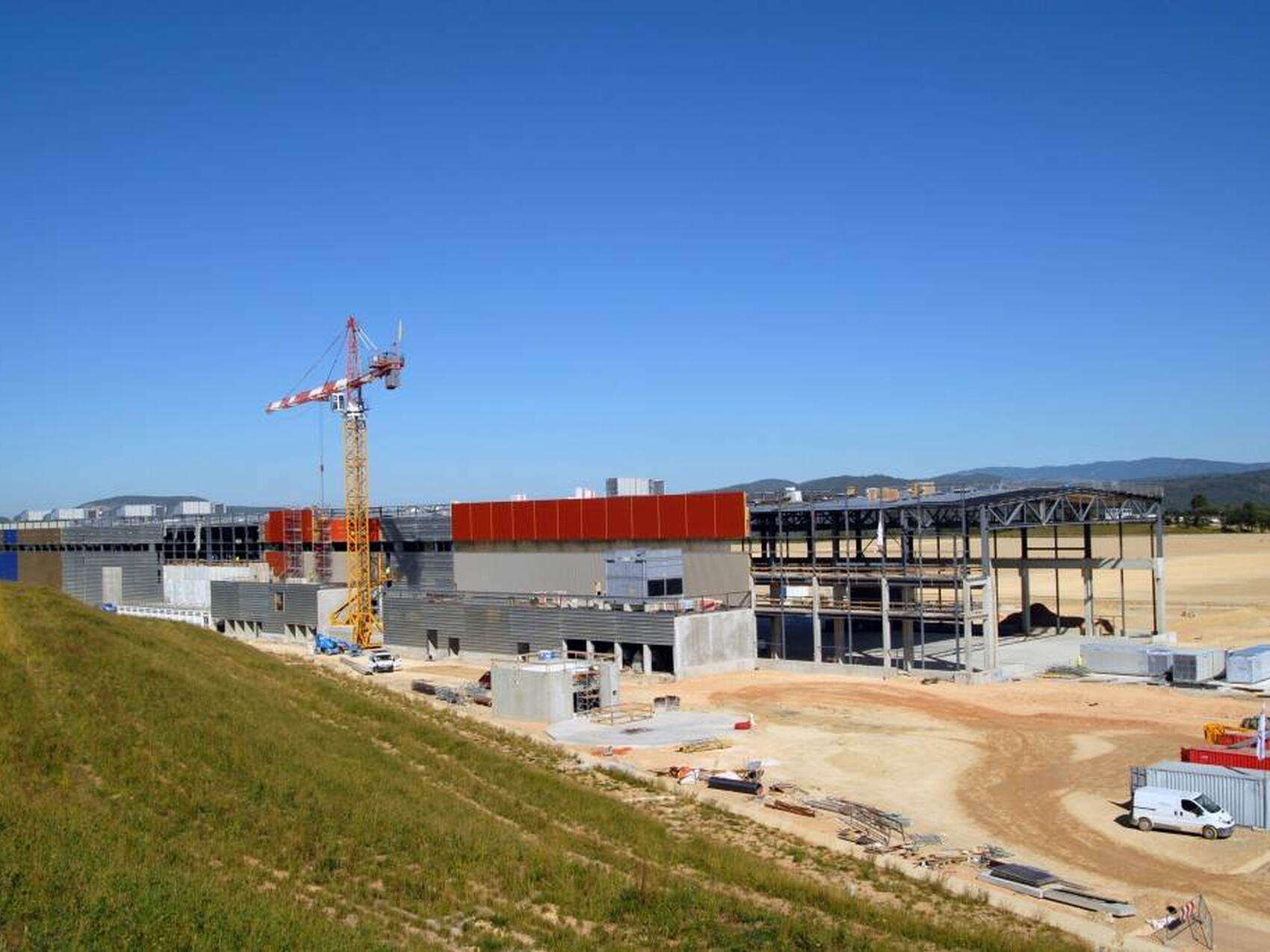 L'Installation de bobinage au mois de juin 2011