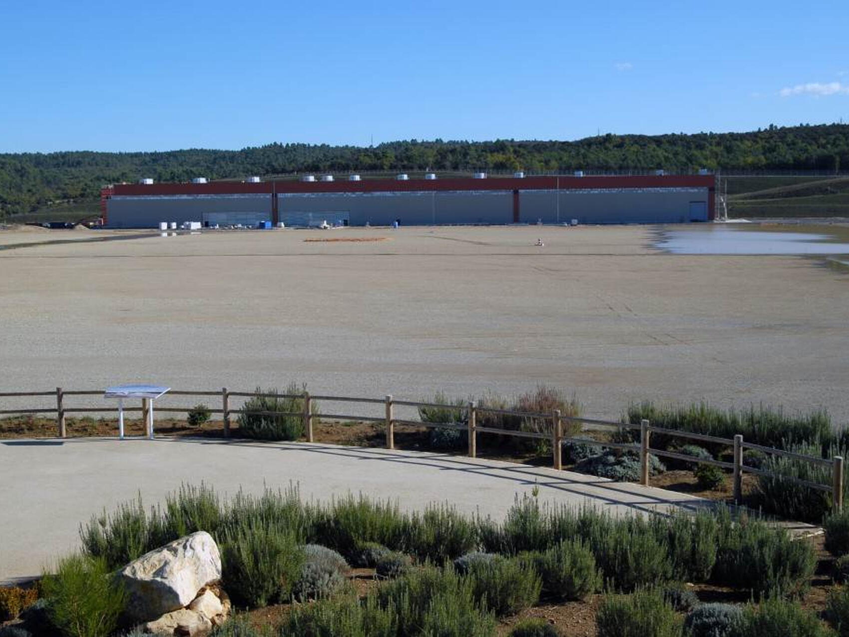 Vu depuis le Centre des Visiteurs