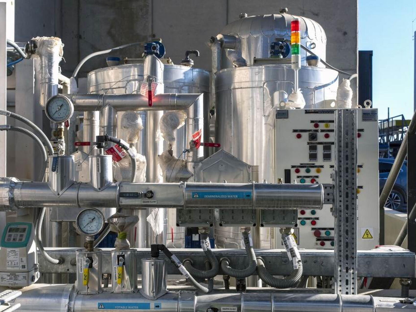Conservez la chimie de l'eau