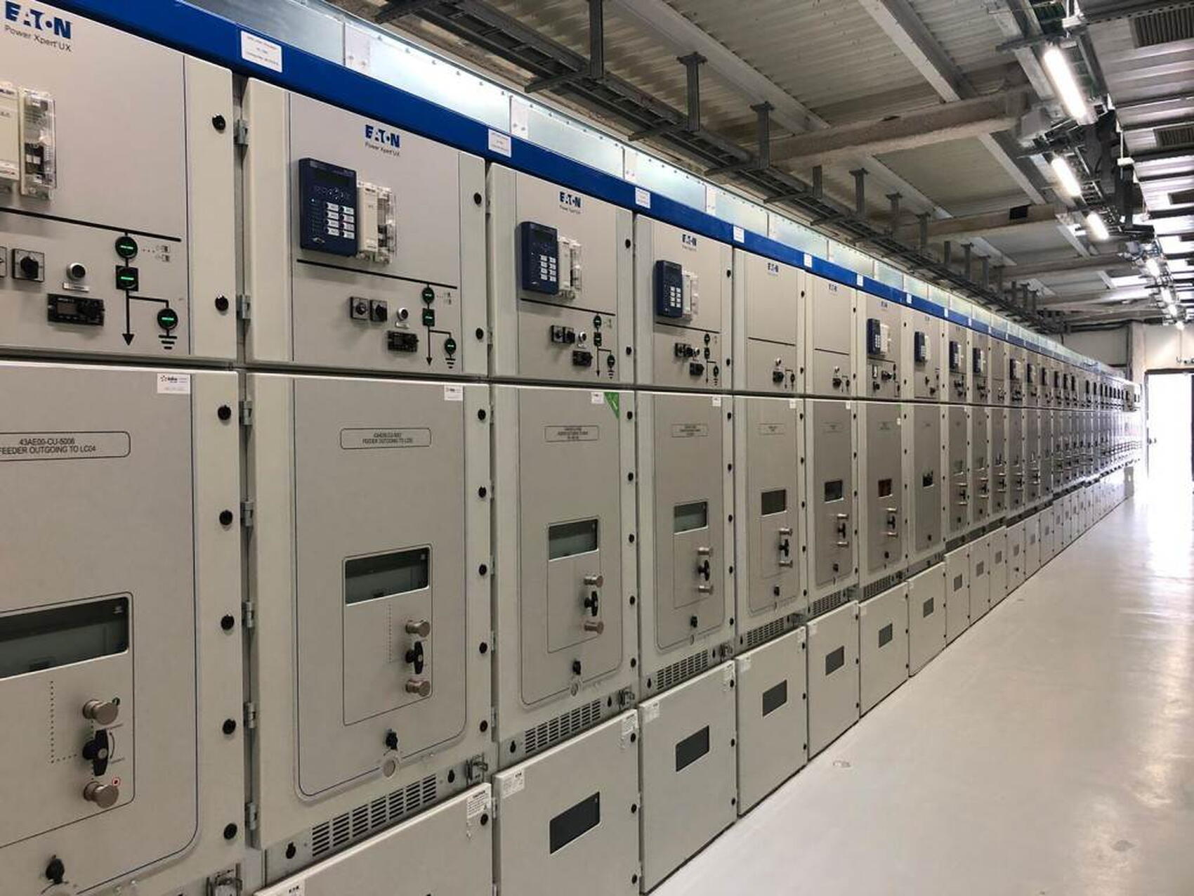Bâtiment de distribution électrique 