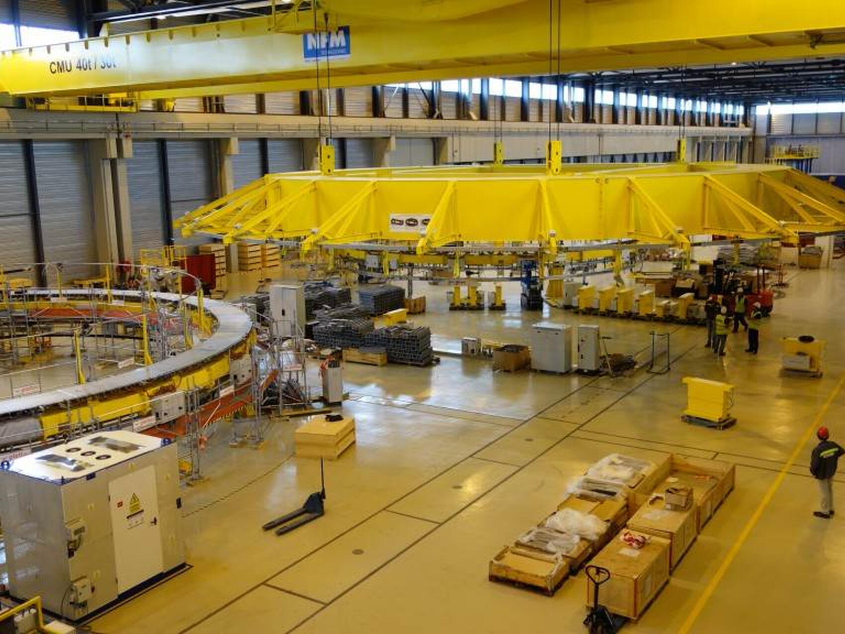 Le palonnier rentre en action