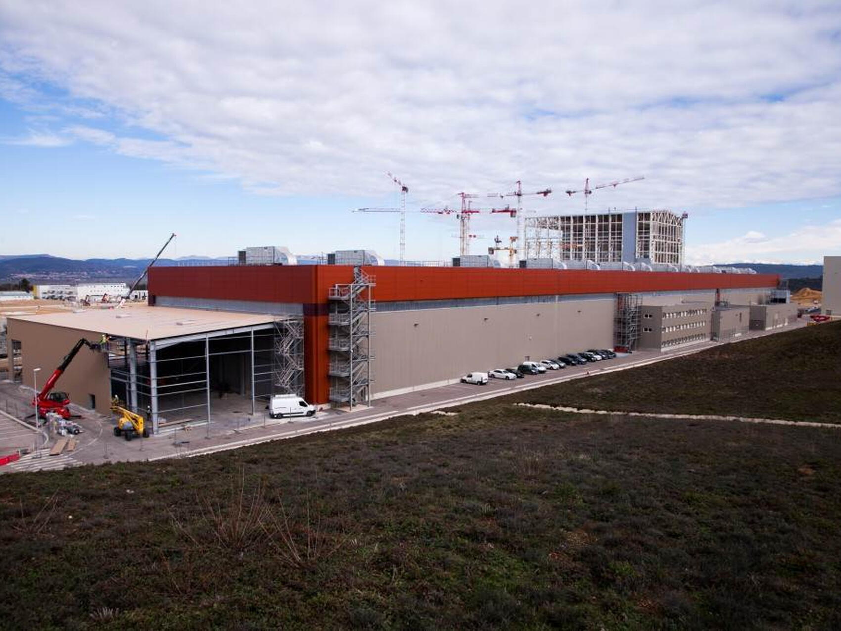 L'extension prend forme