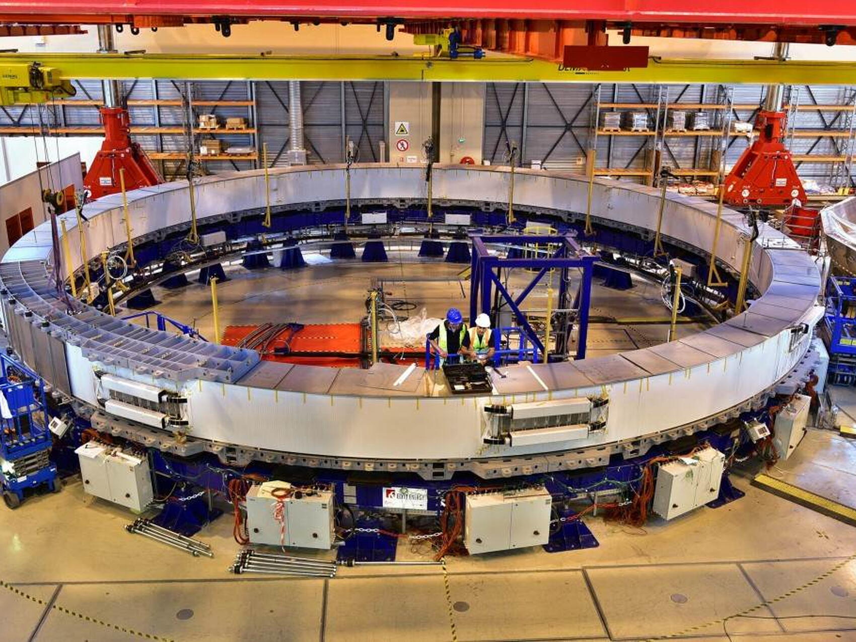 PF5—la première bobine fabriquée sur le site