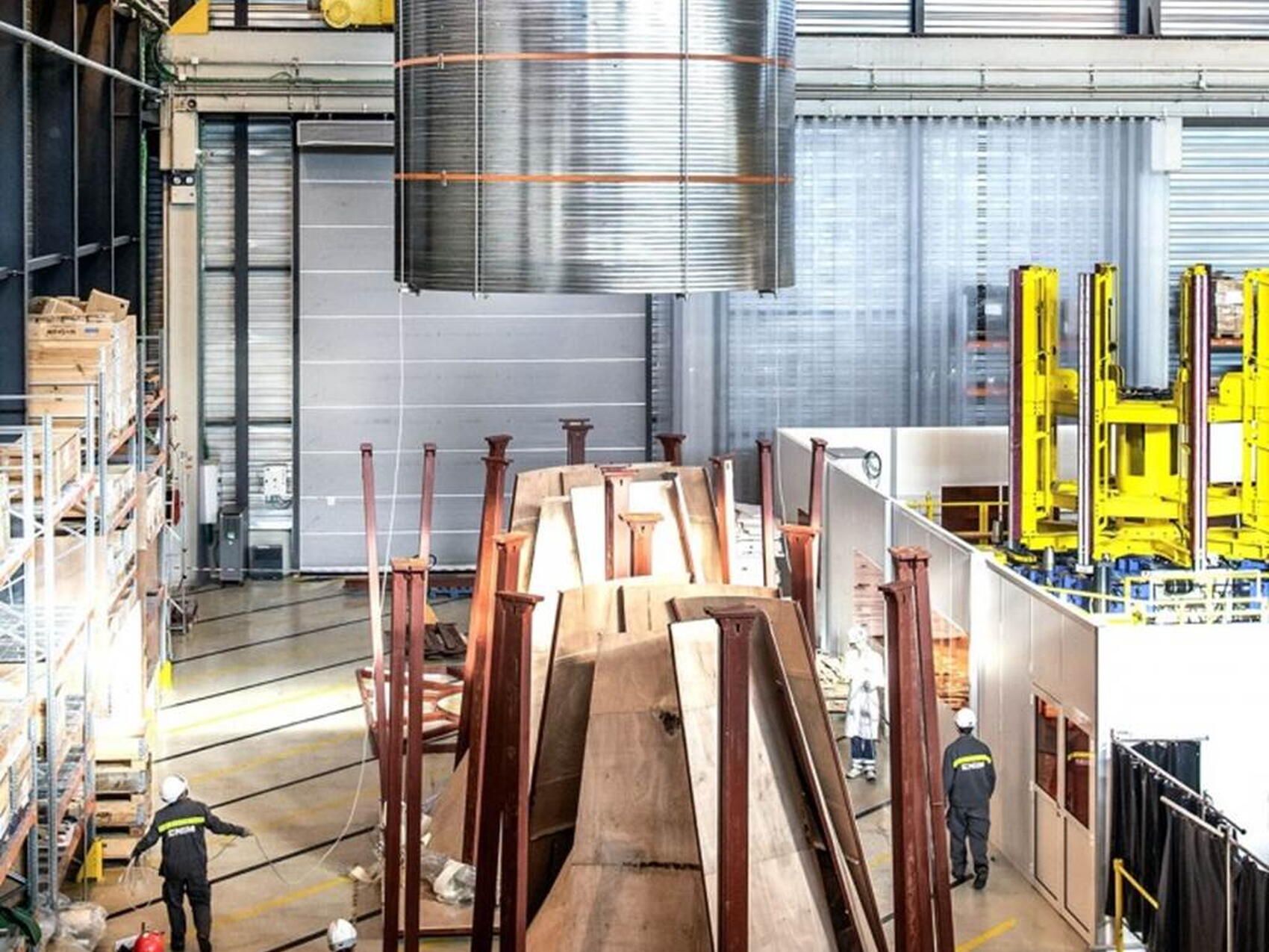 Une longue série de tourets