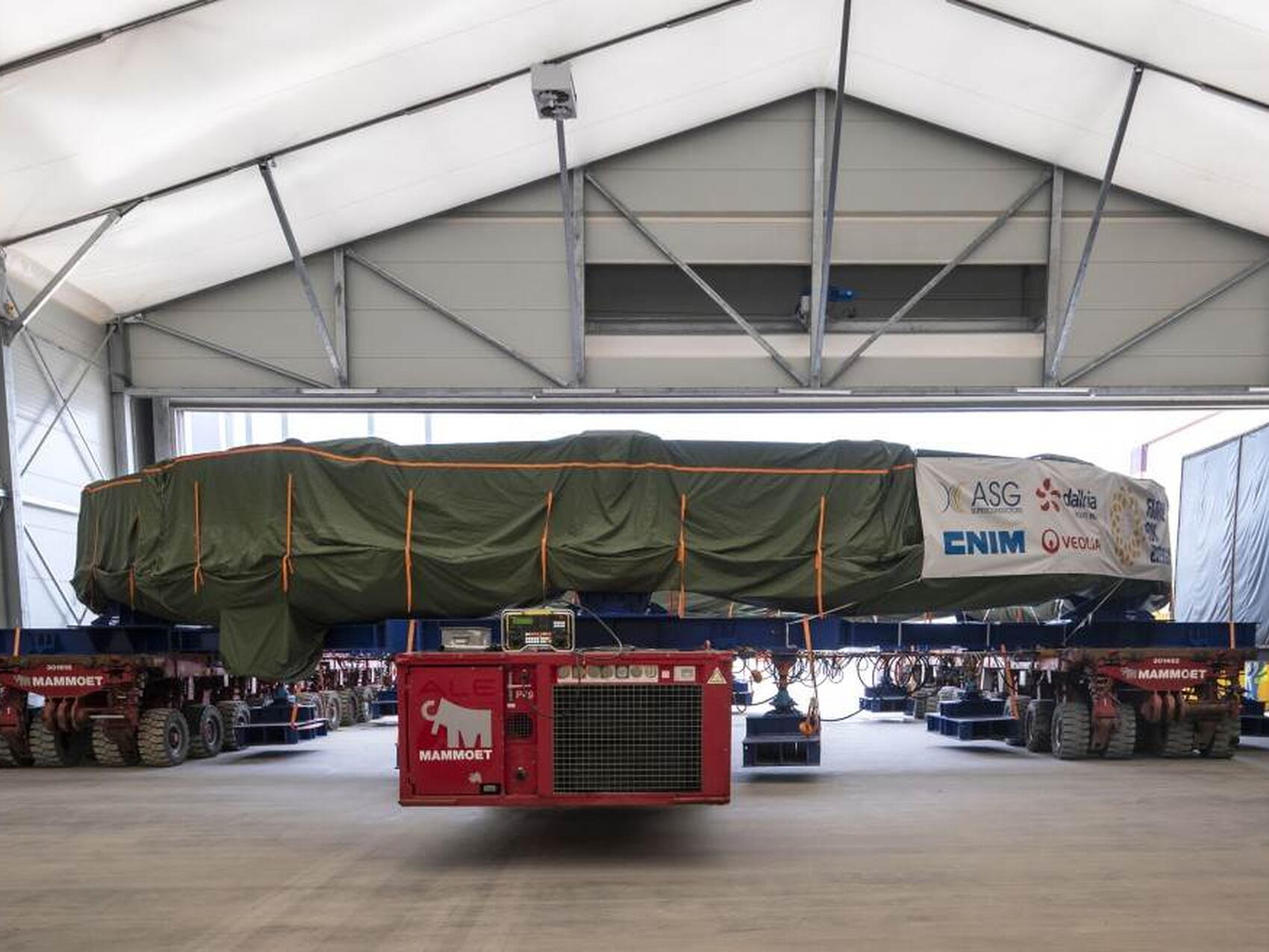 3 transporteurs modulaires autopropulsés